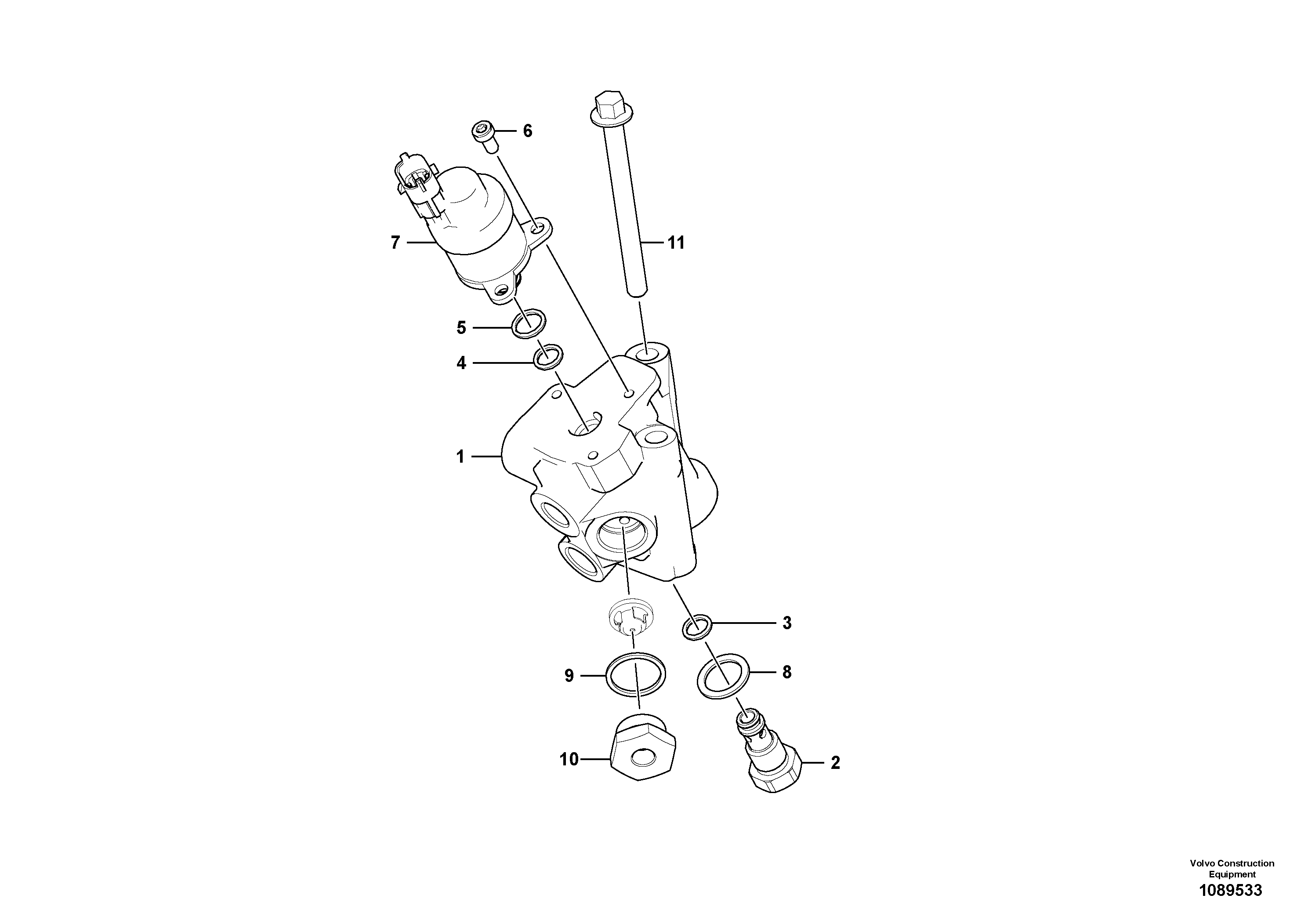 Plug 01349674 VOLVO