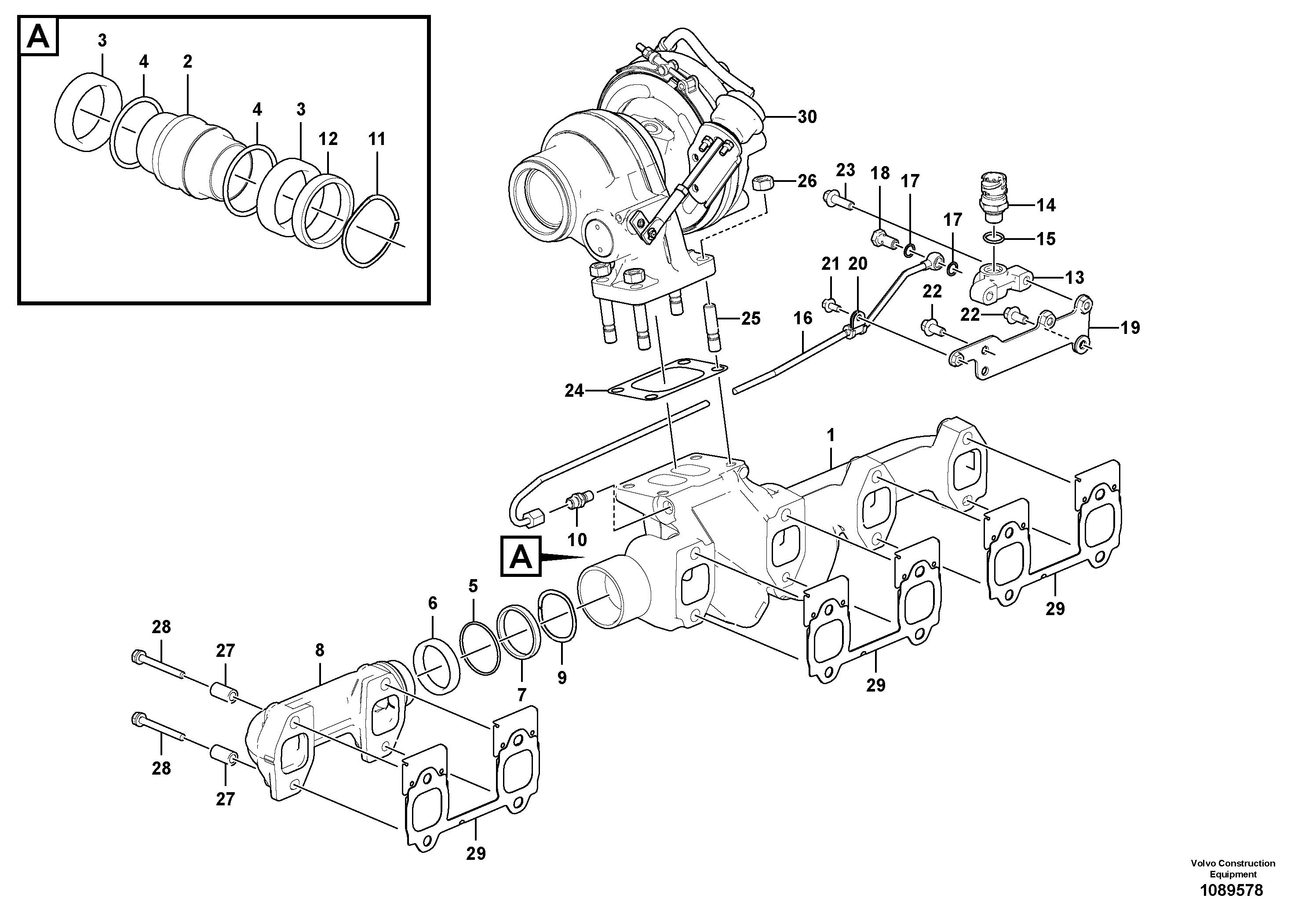 Press. lim. valve VOE22920145 VOLVO