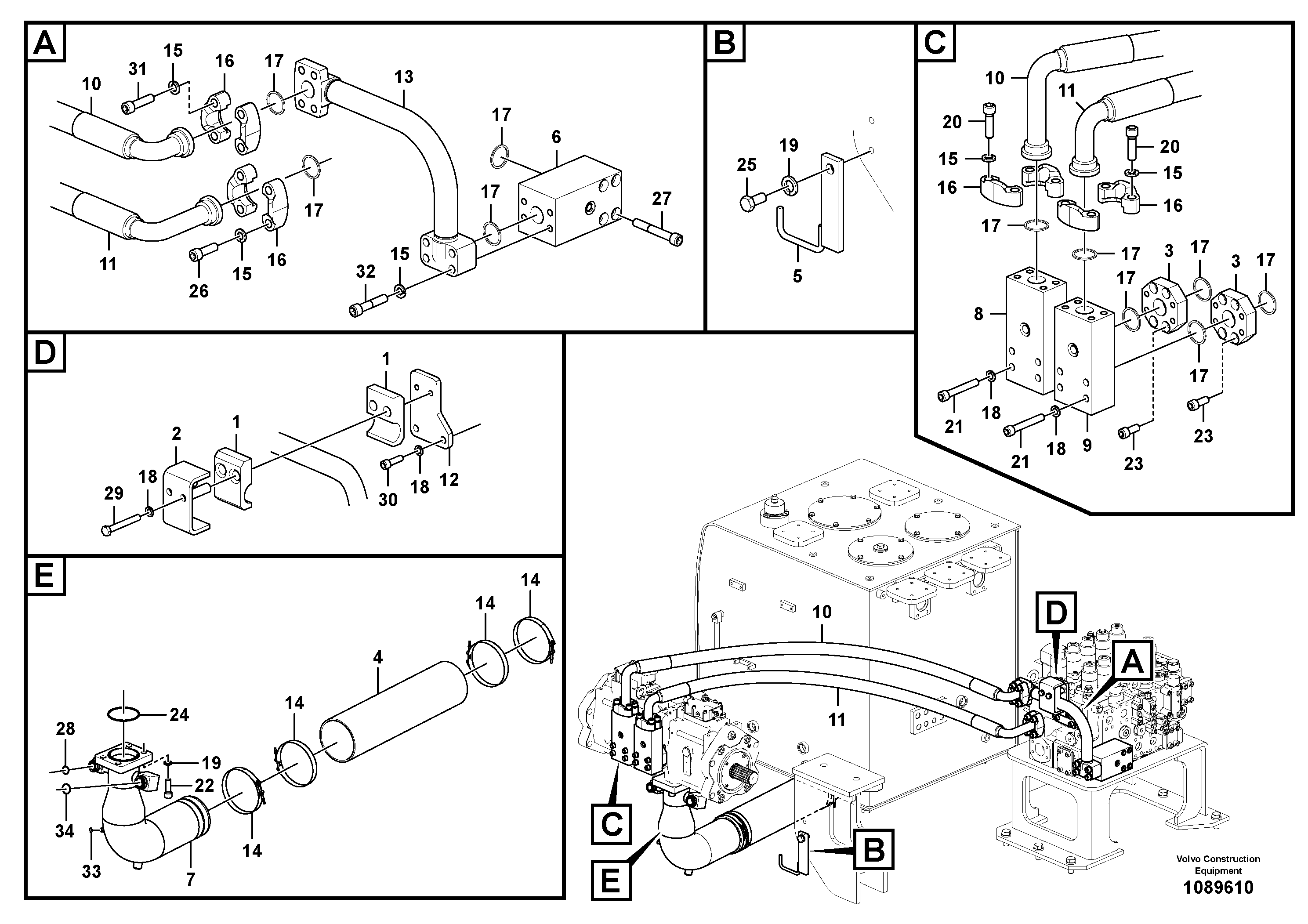 Press. lim. valve VOE14733650 VOLVO