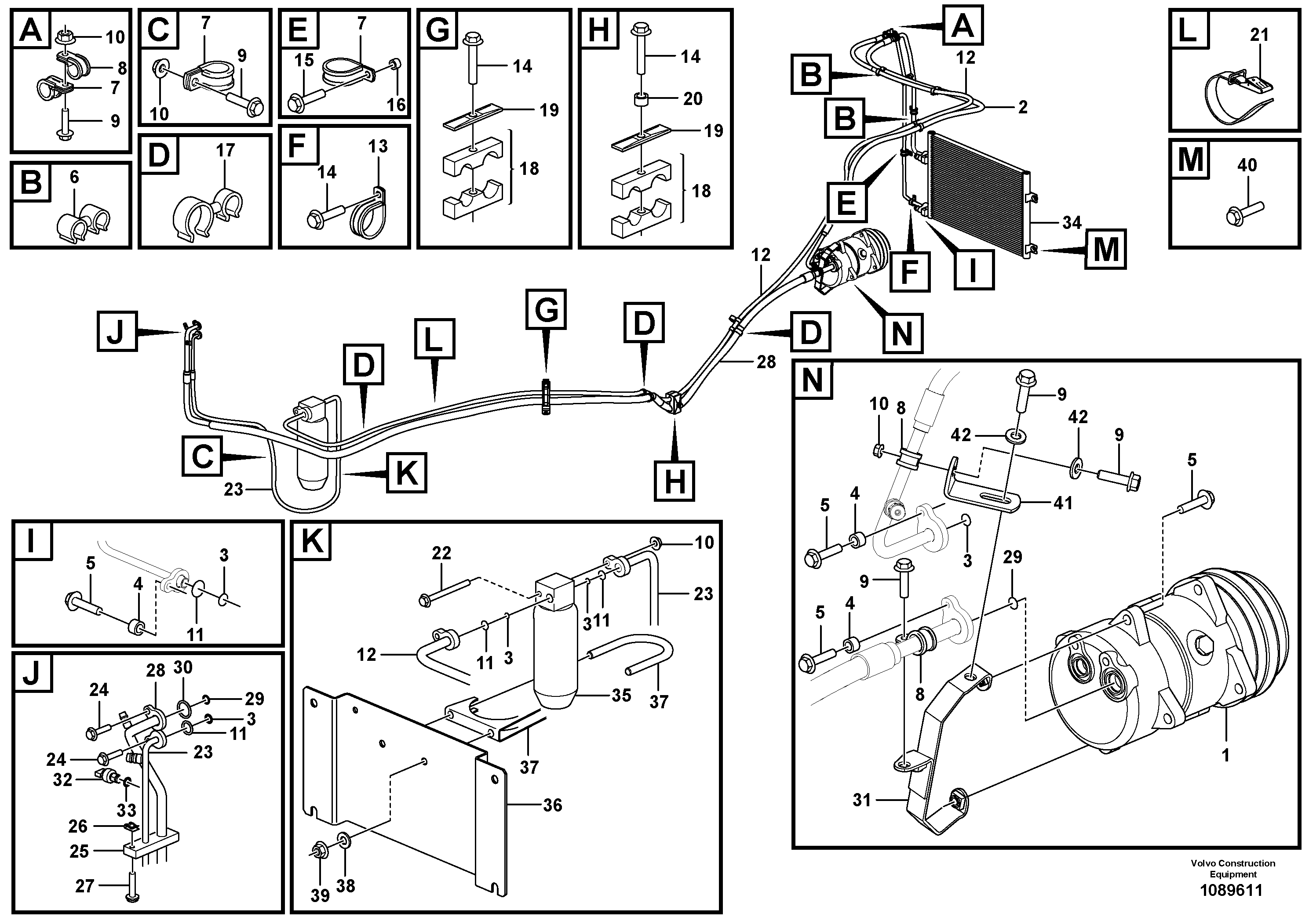 Timing gear casing VOE16673941 VOLVO