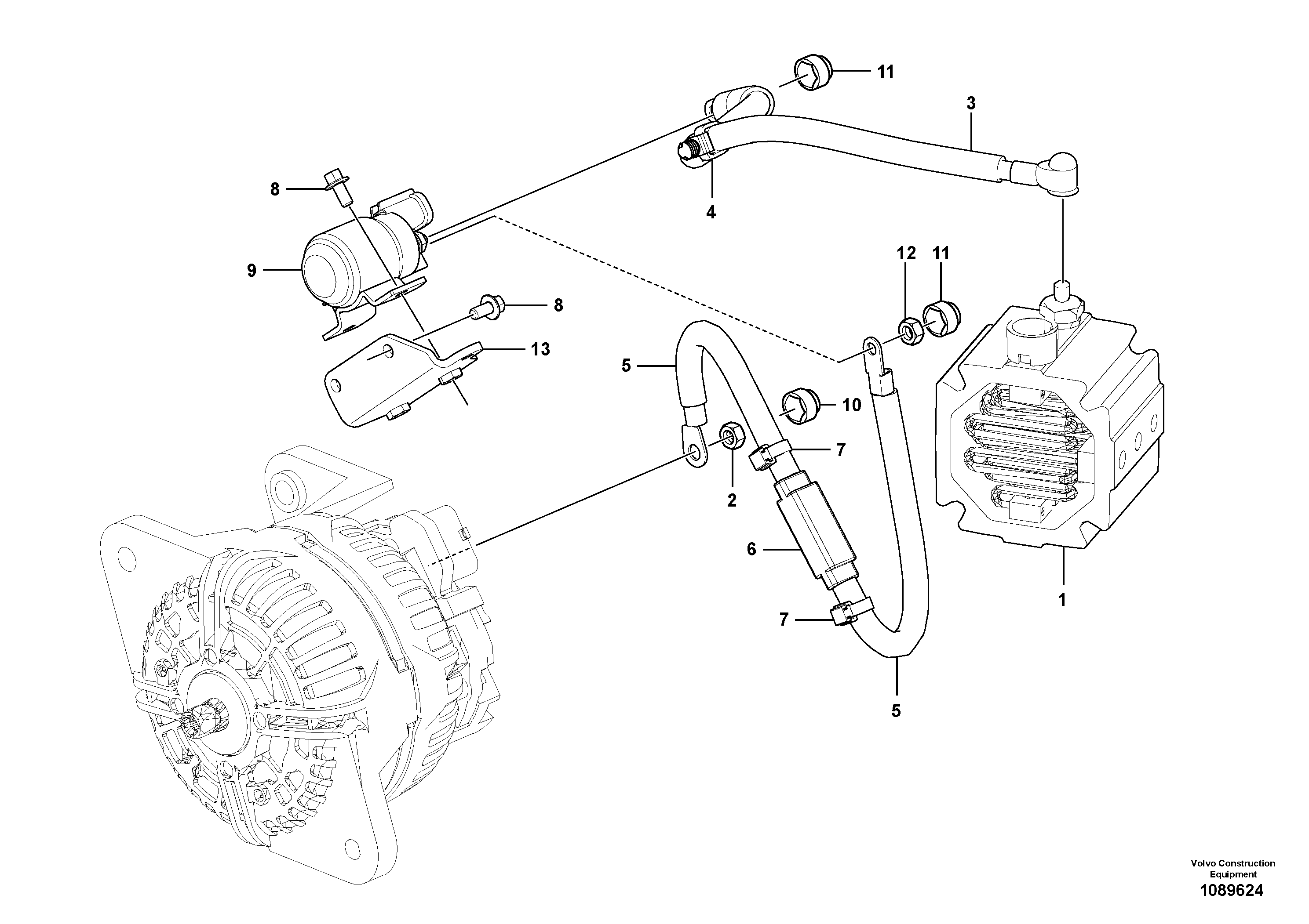 Hexagon Nut VOE04213761? VOLVO