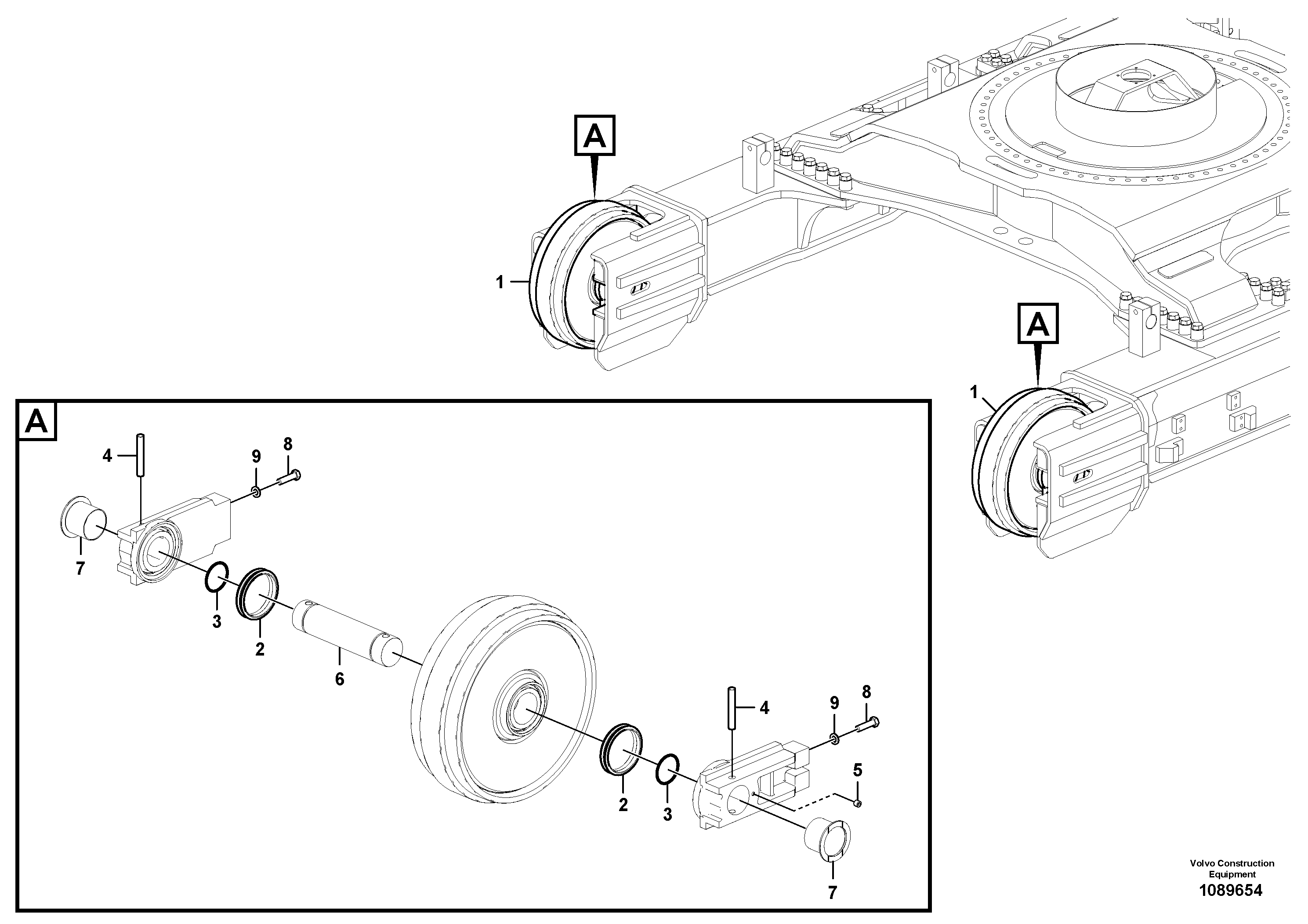 Base Cover VOE14672525 VOLVO