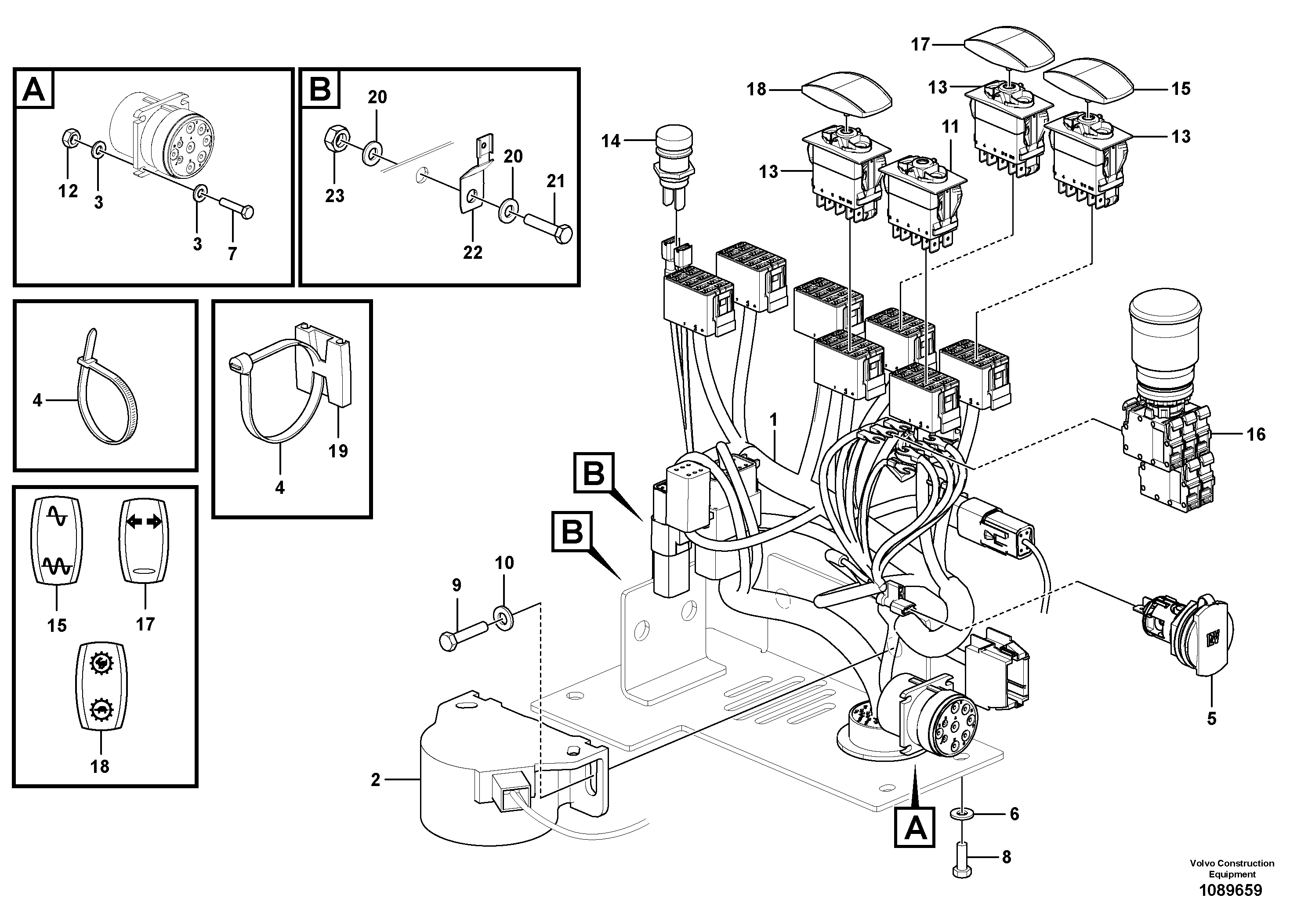 Support Leg VOE12814049 VOLVO