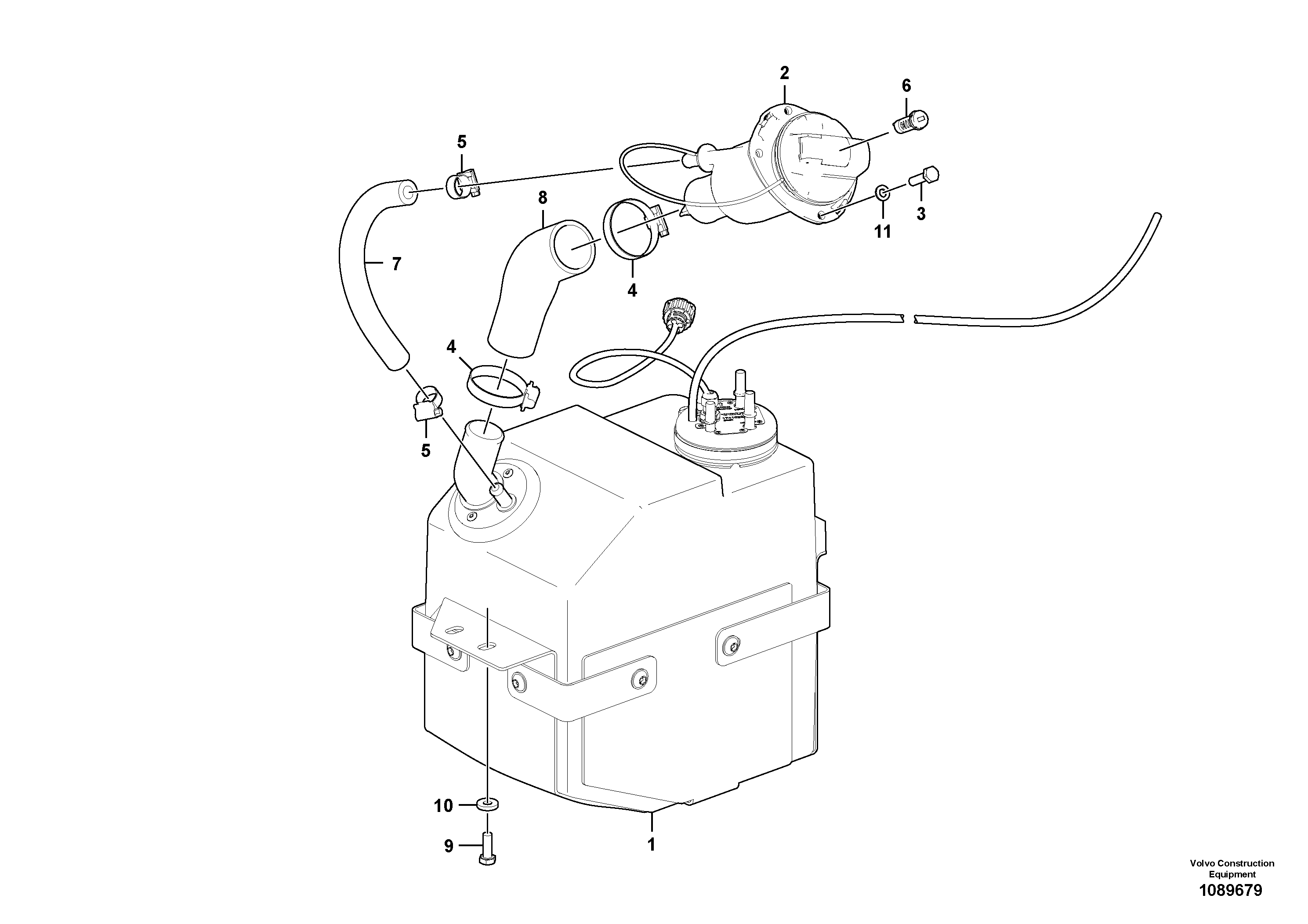 Frame, Lh VOE17475589 VOLVO