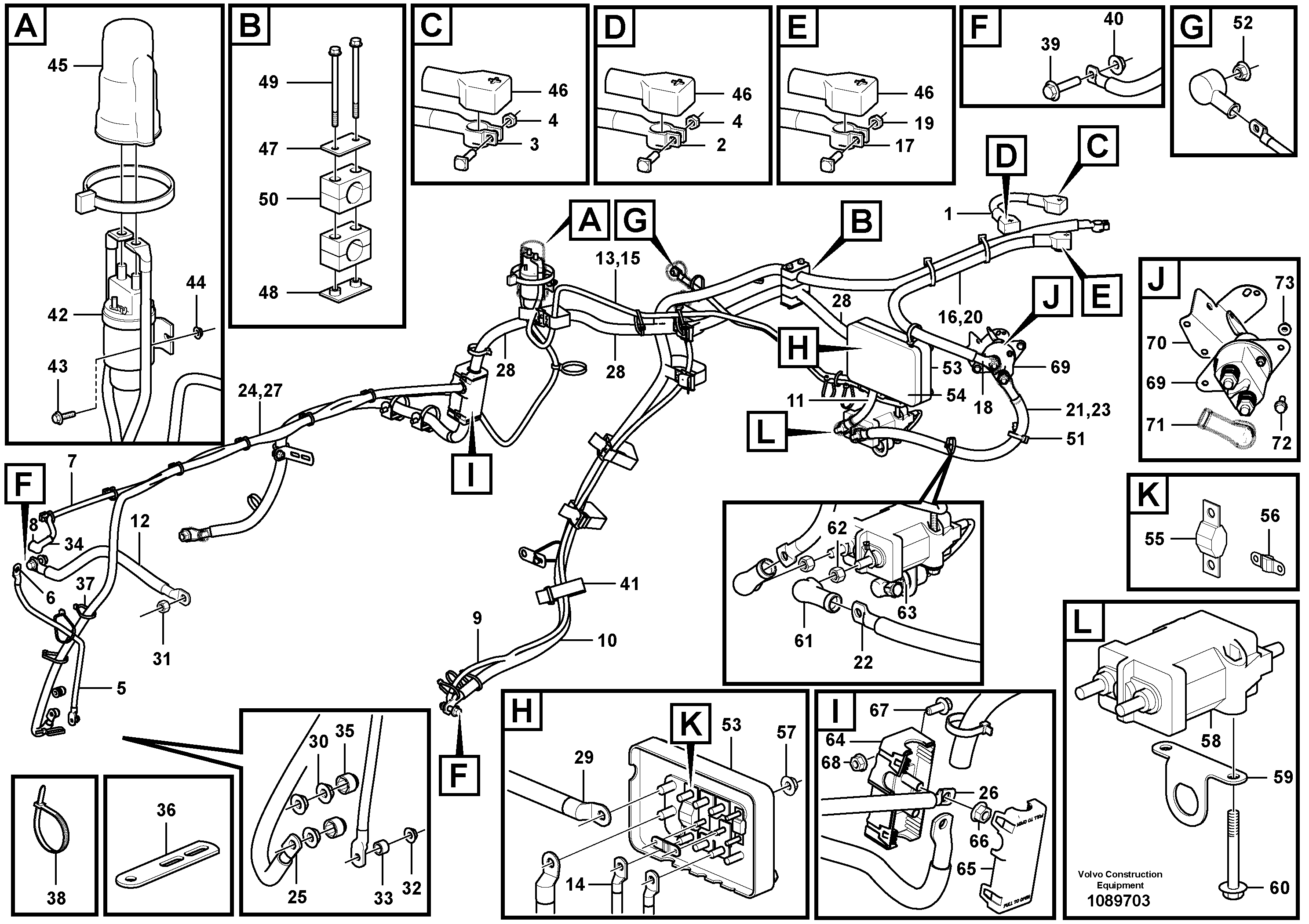 Radio Support VOE17463248 VOLVO