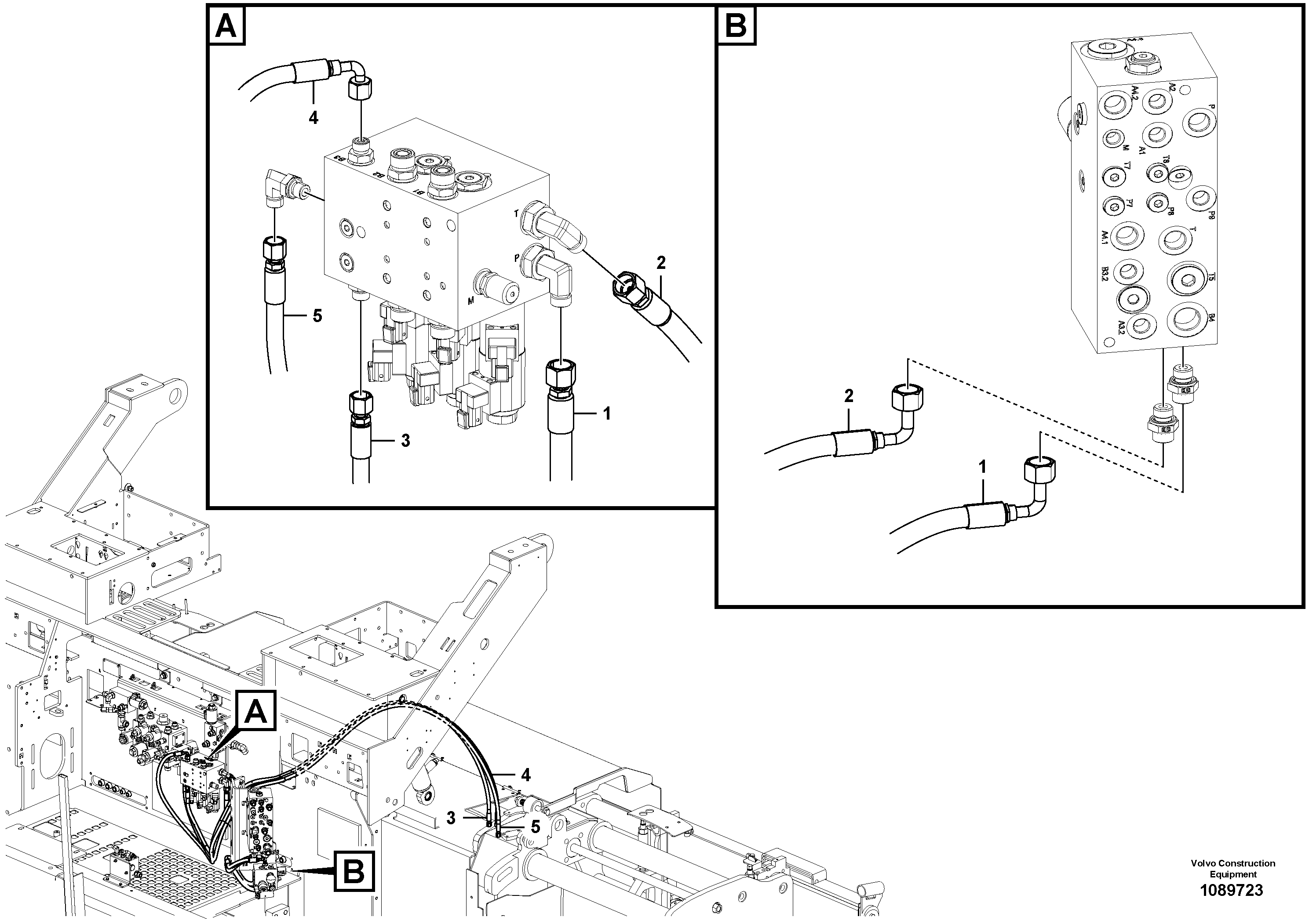 Timing gear casing VOE12832181 VOLVO