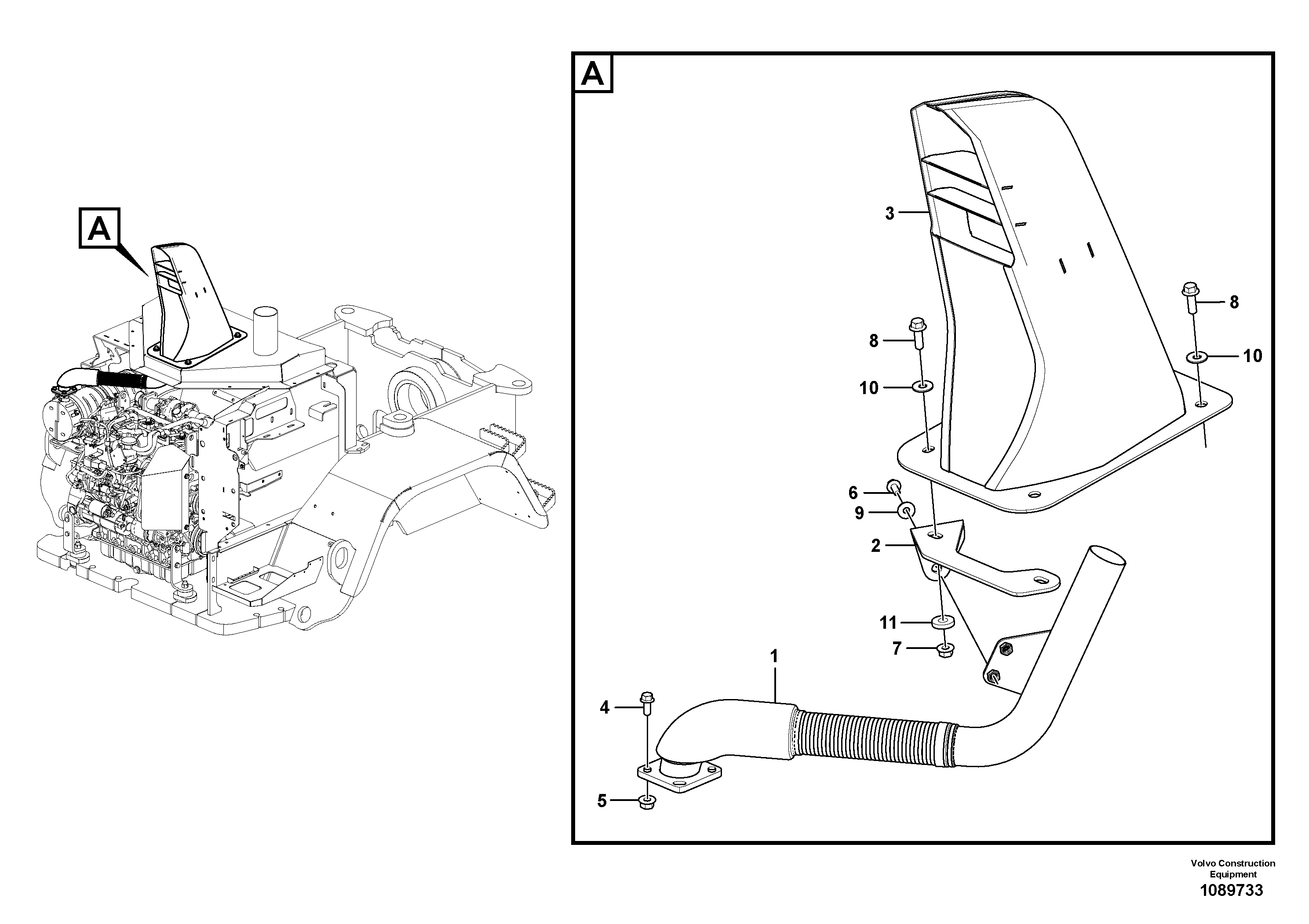 Axle Casing VOE15235566 VOLVO