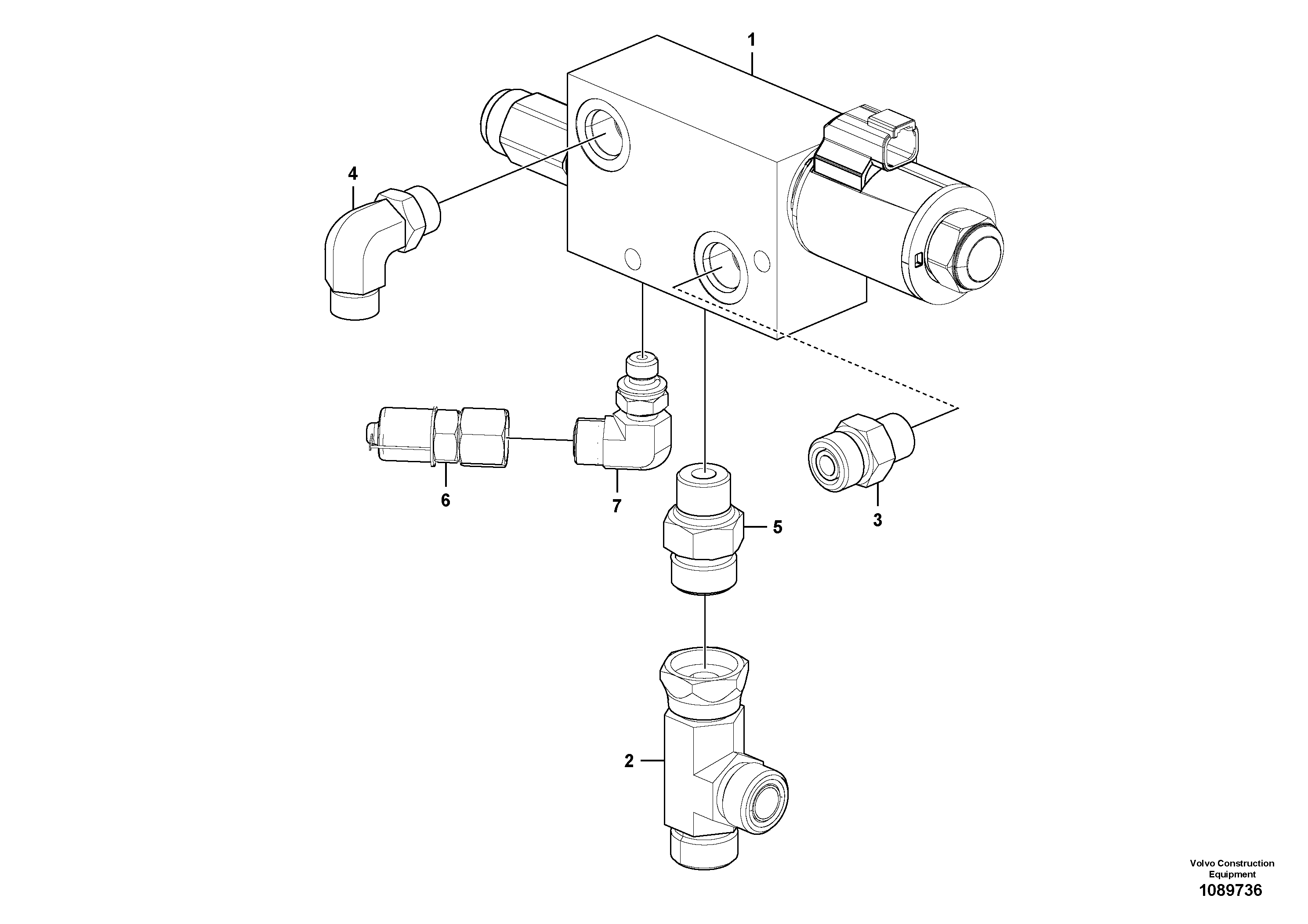 Hydraulic Valve VOE12813573 VOLVO