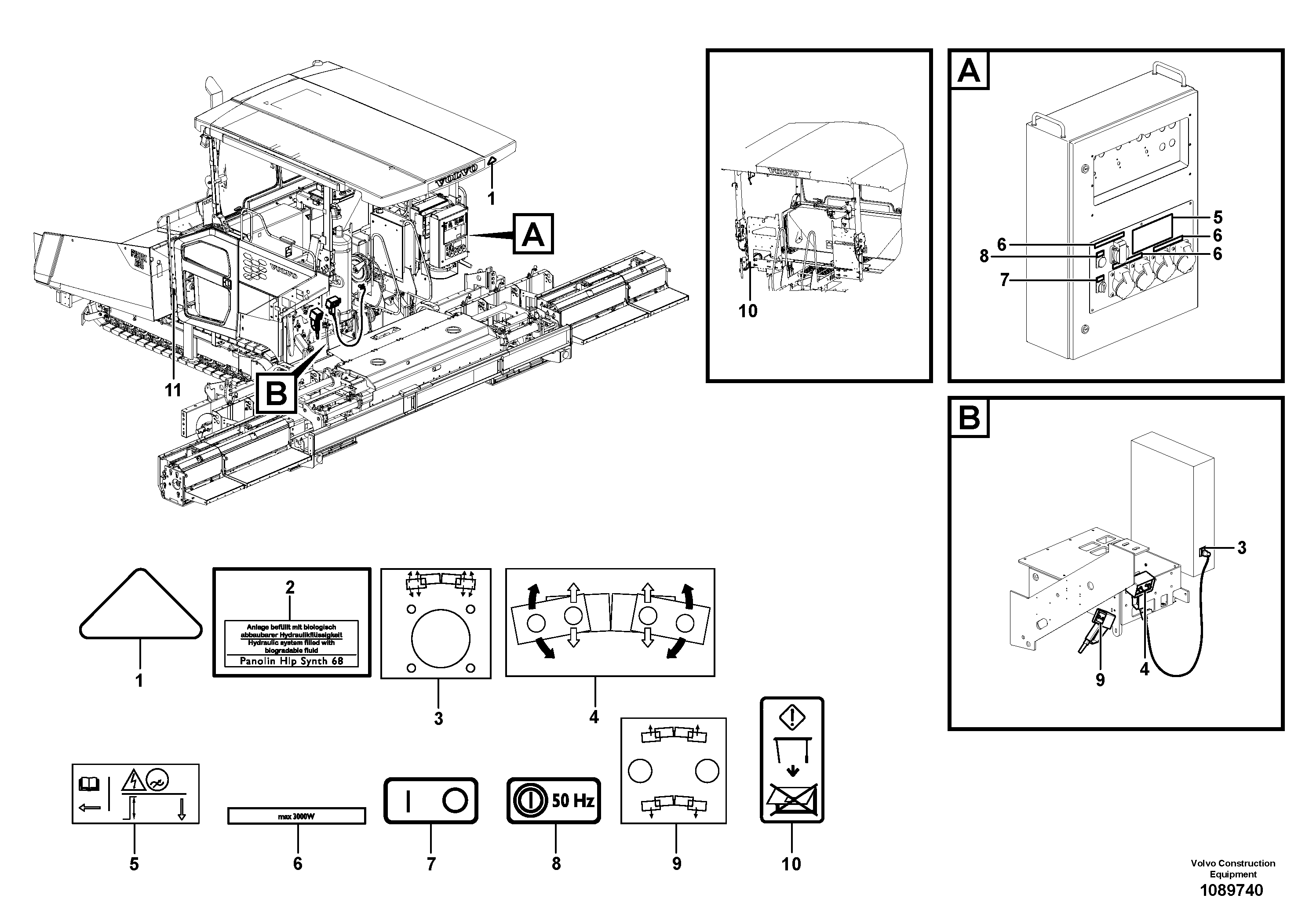 Cylinder Block VOE12766768 VOLVO