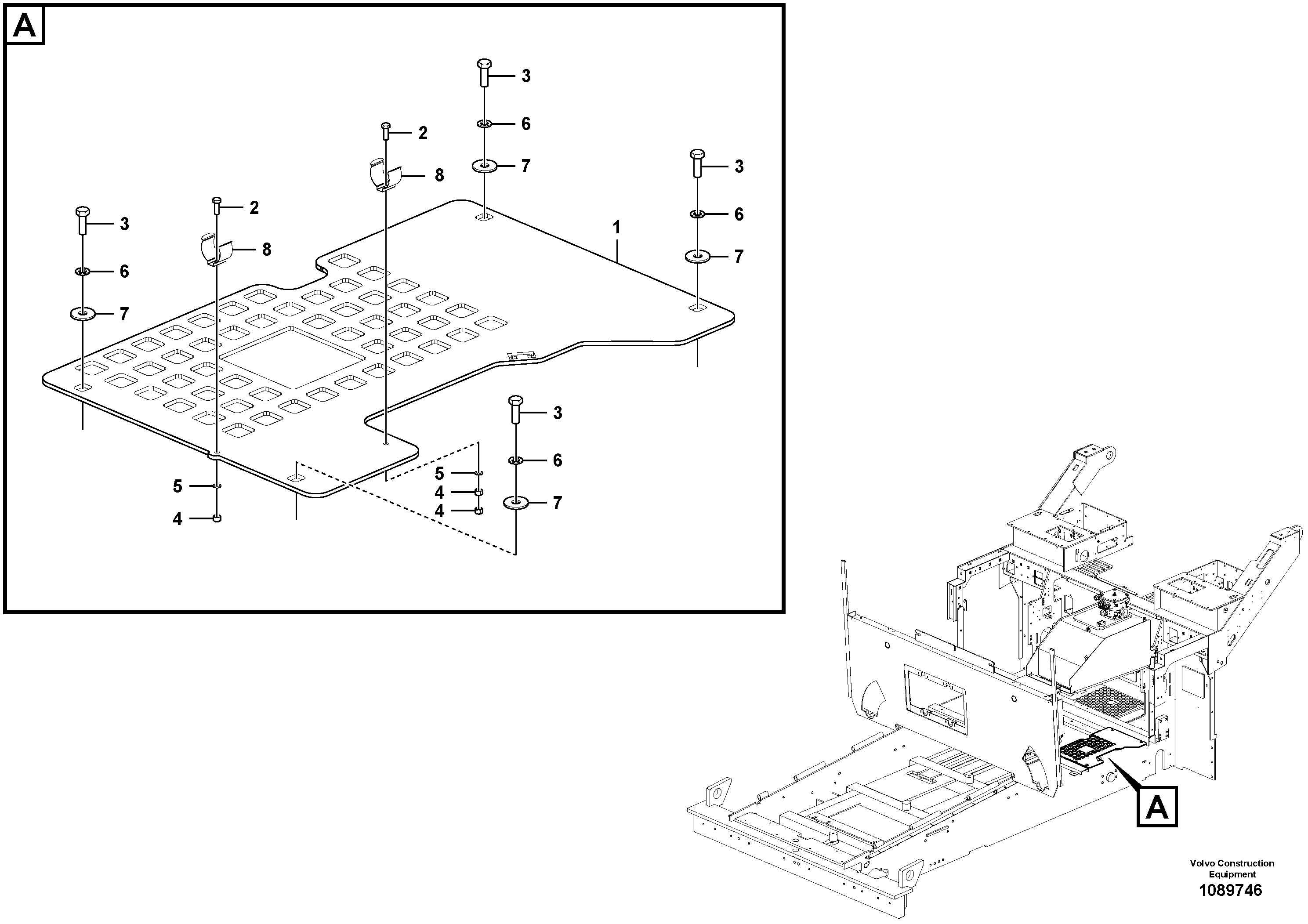 Driver's Cab complete VOE12827642 VOLVO