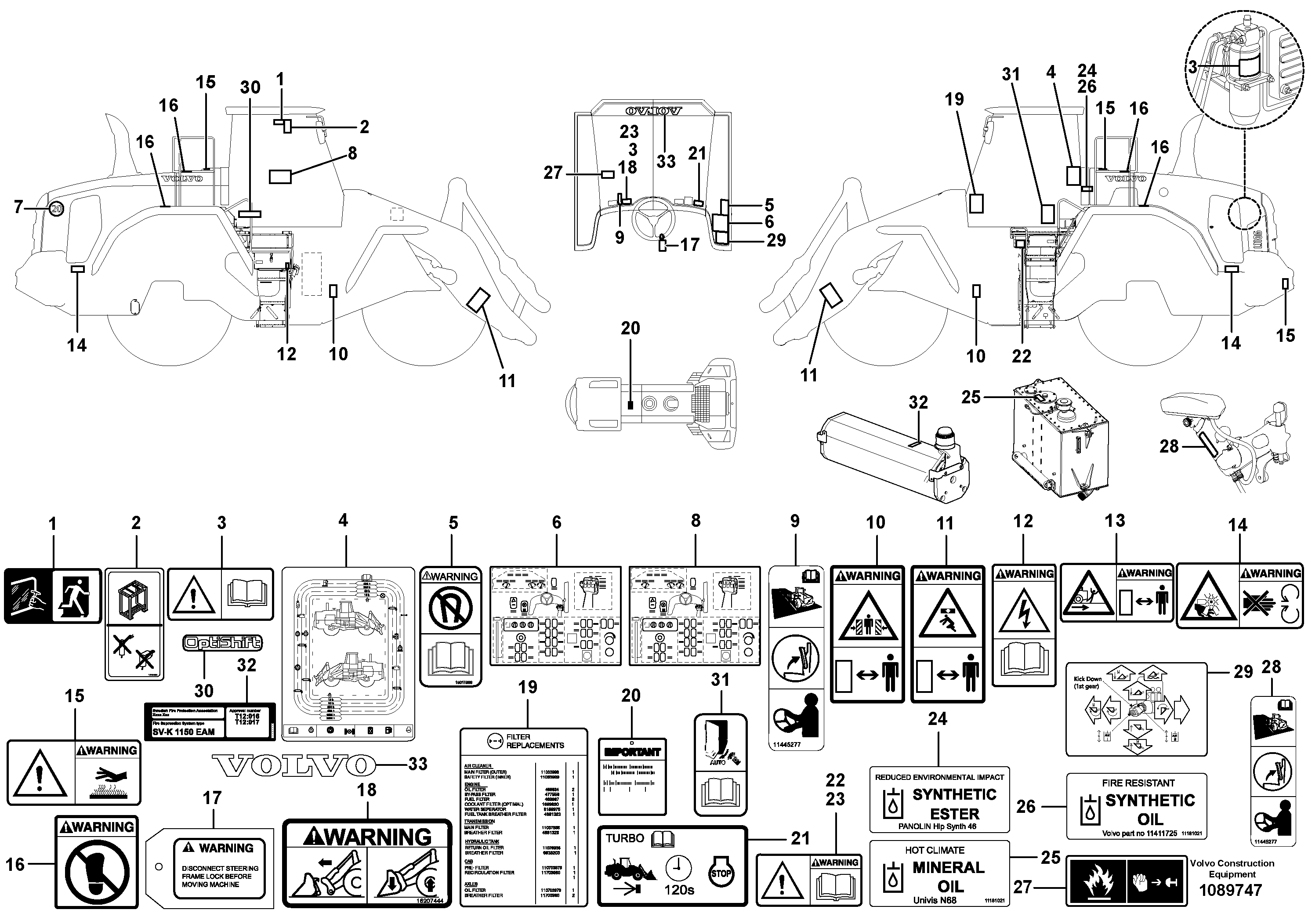Cylinder Block VOE16869261 VOLVO
