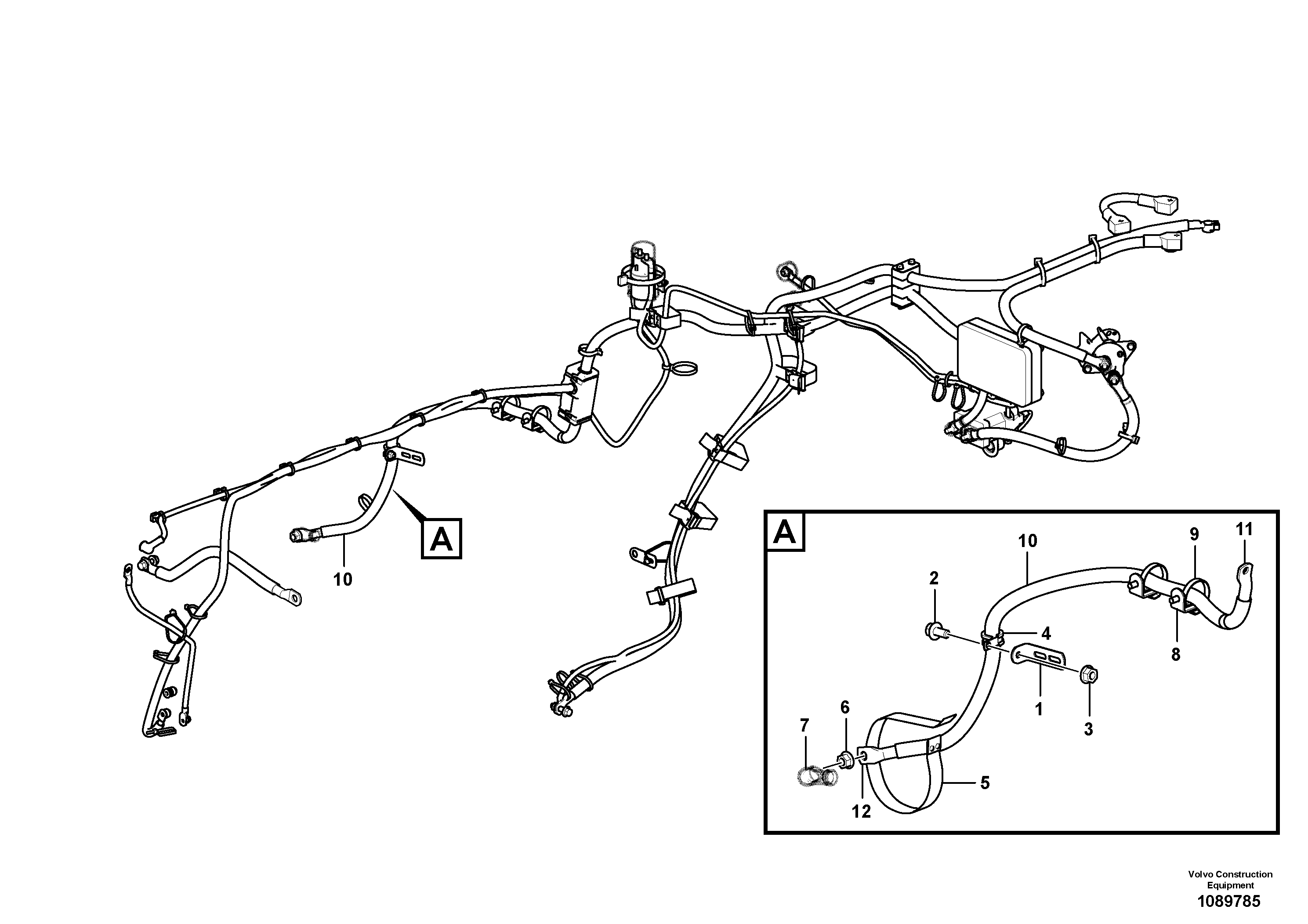 Radio Support VOE17461540 VOLVO