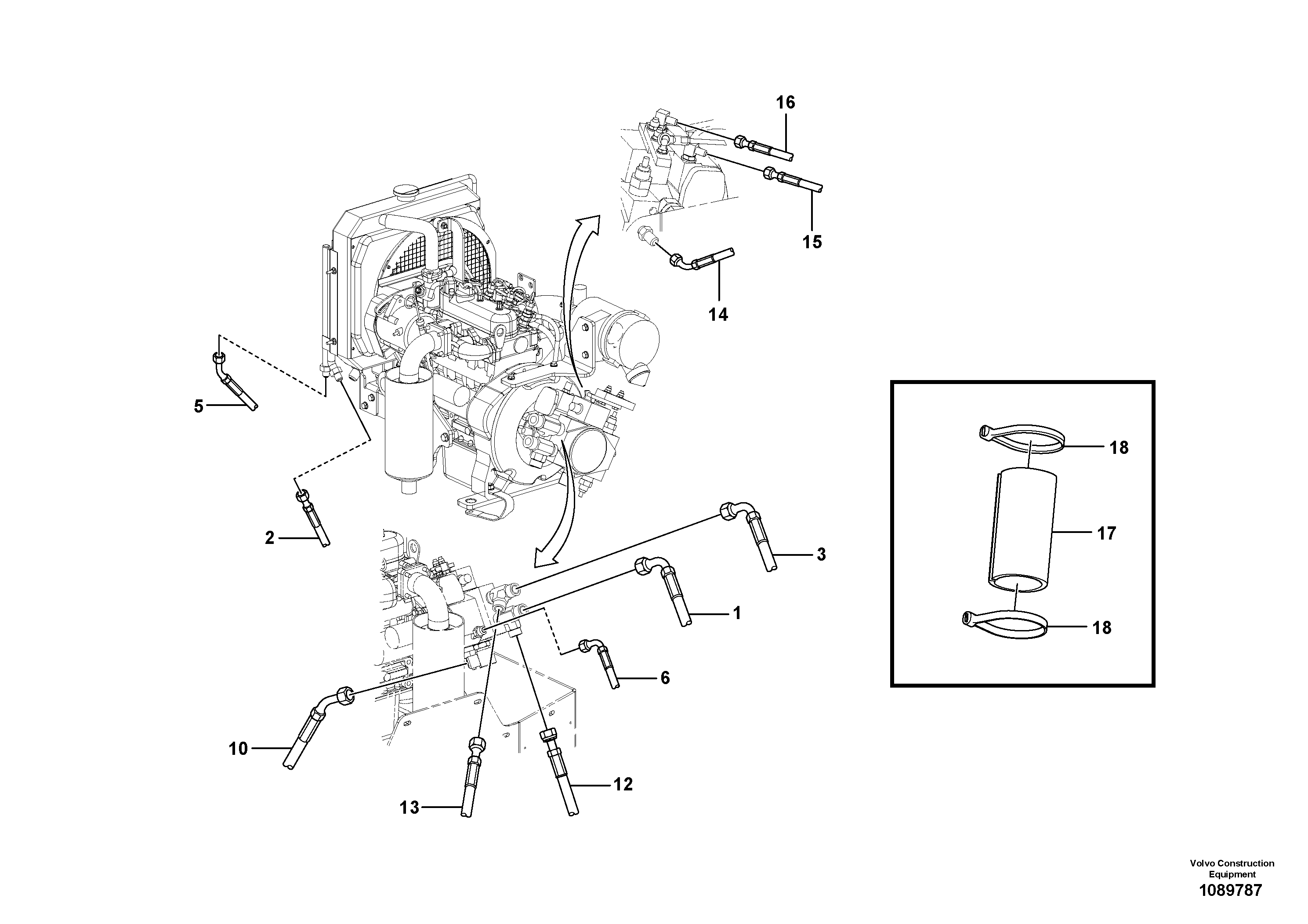 Fuel miser valve VOE12767792 VOLVO