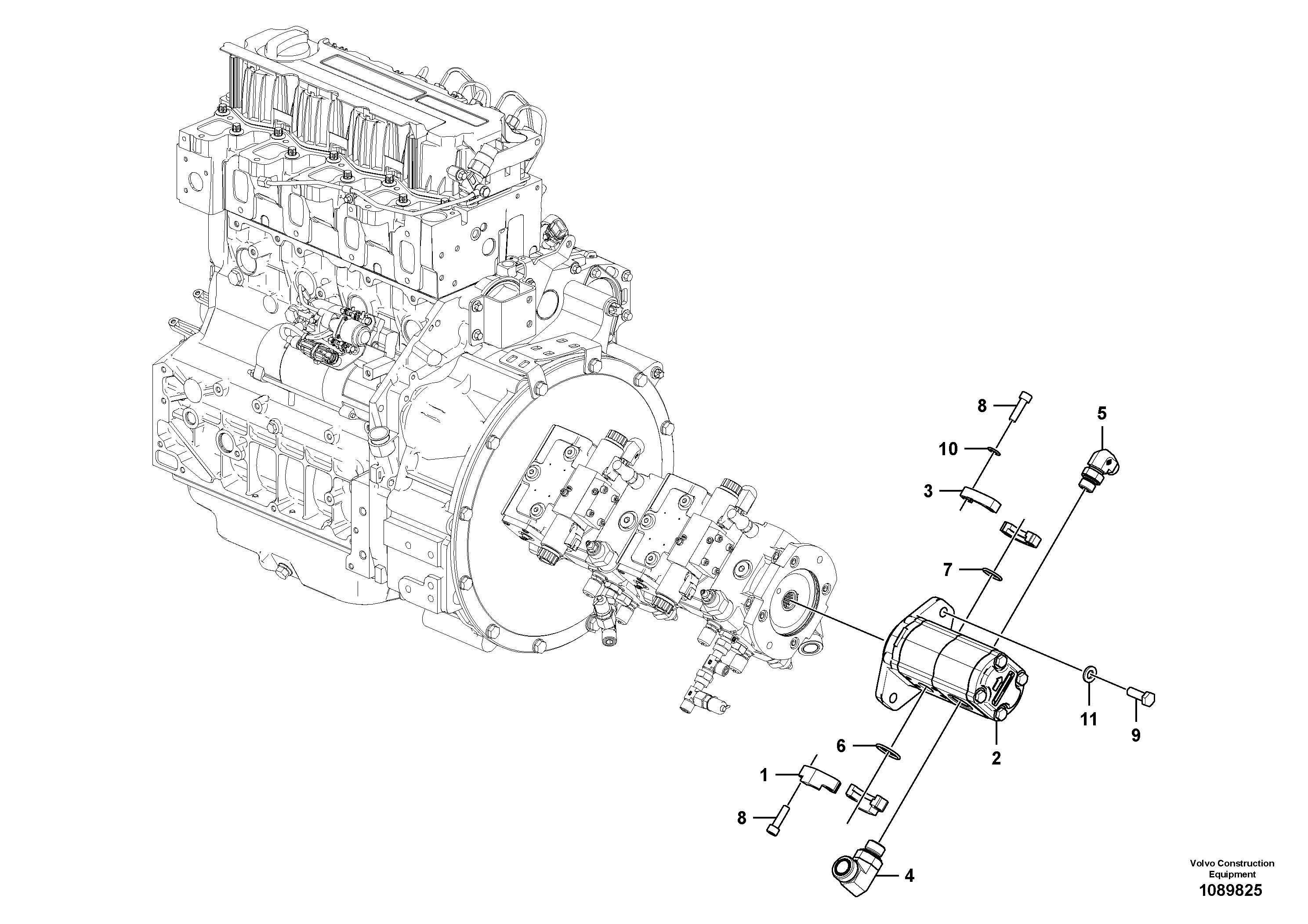 Lower Part Dipp VOE17341613 VOLVO