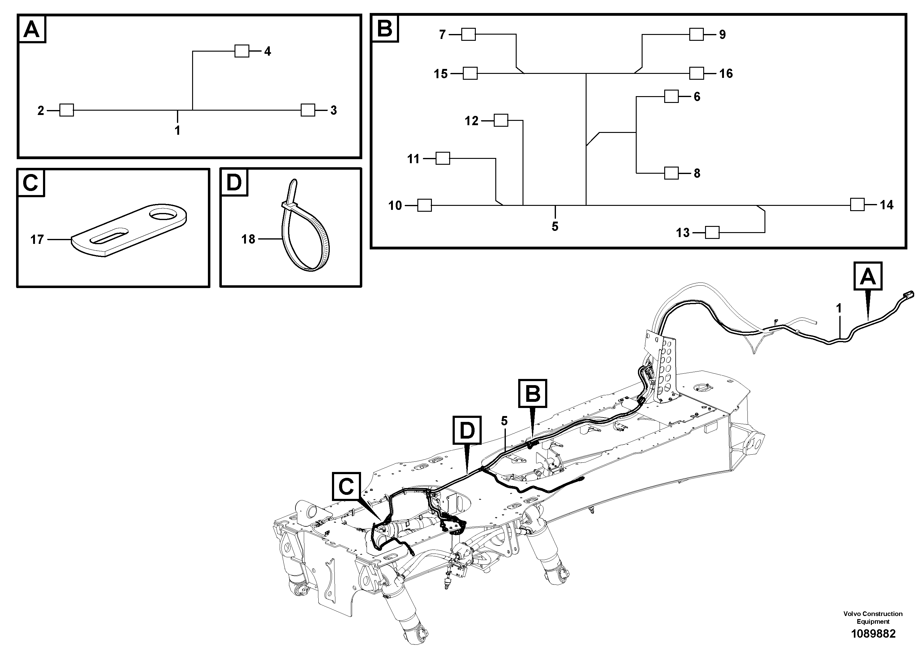 Support Leg VOE17507797 VOLVO