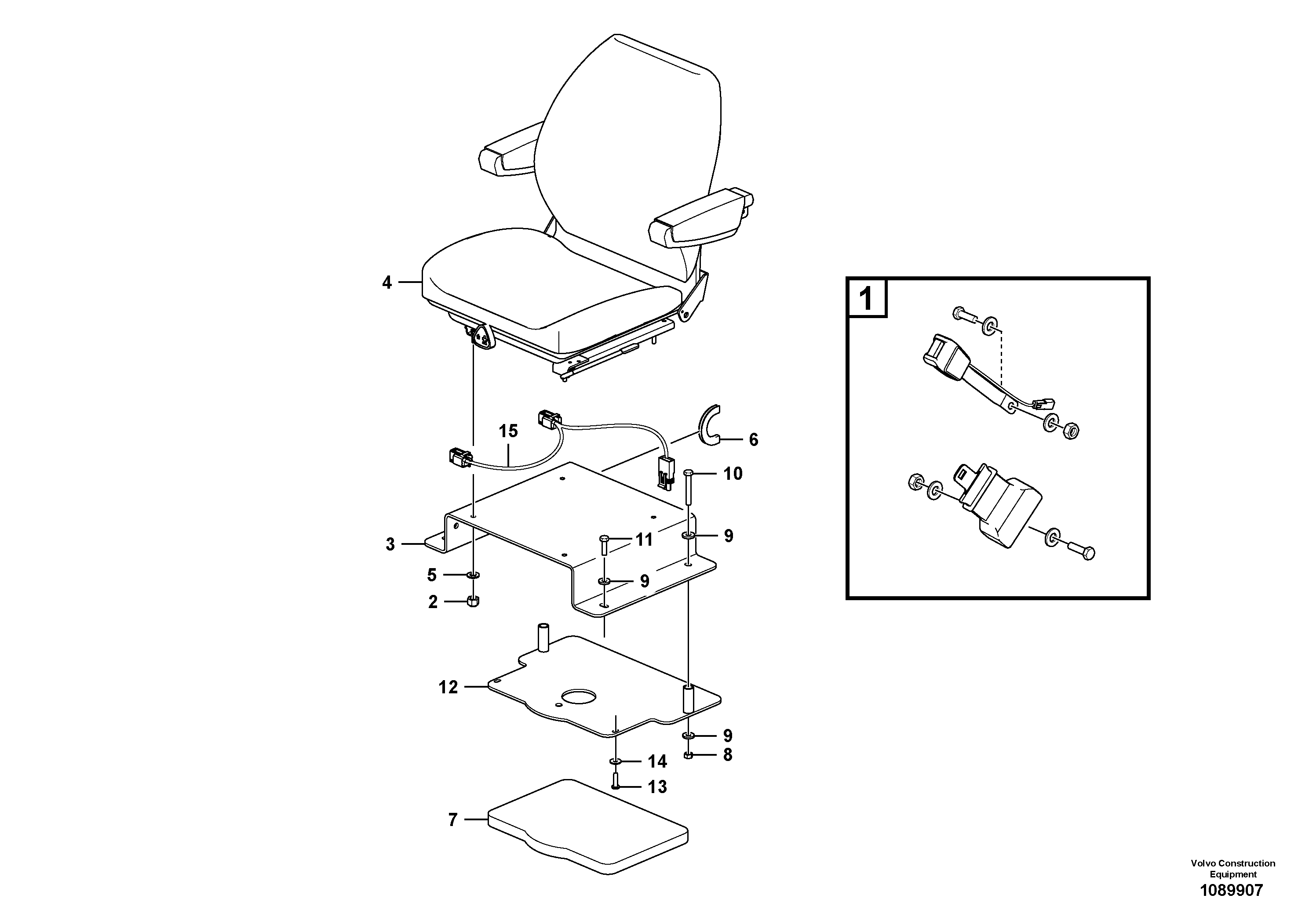 Punch Nut VOE12828303 VOLVO