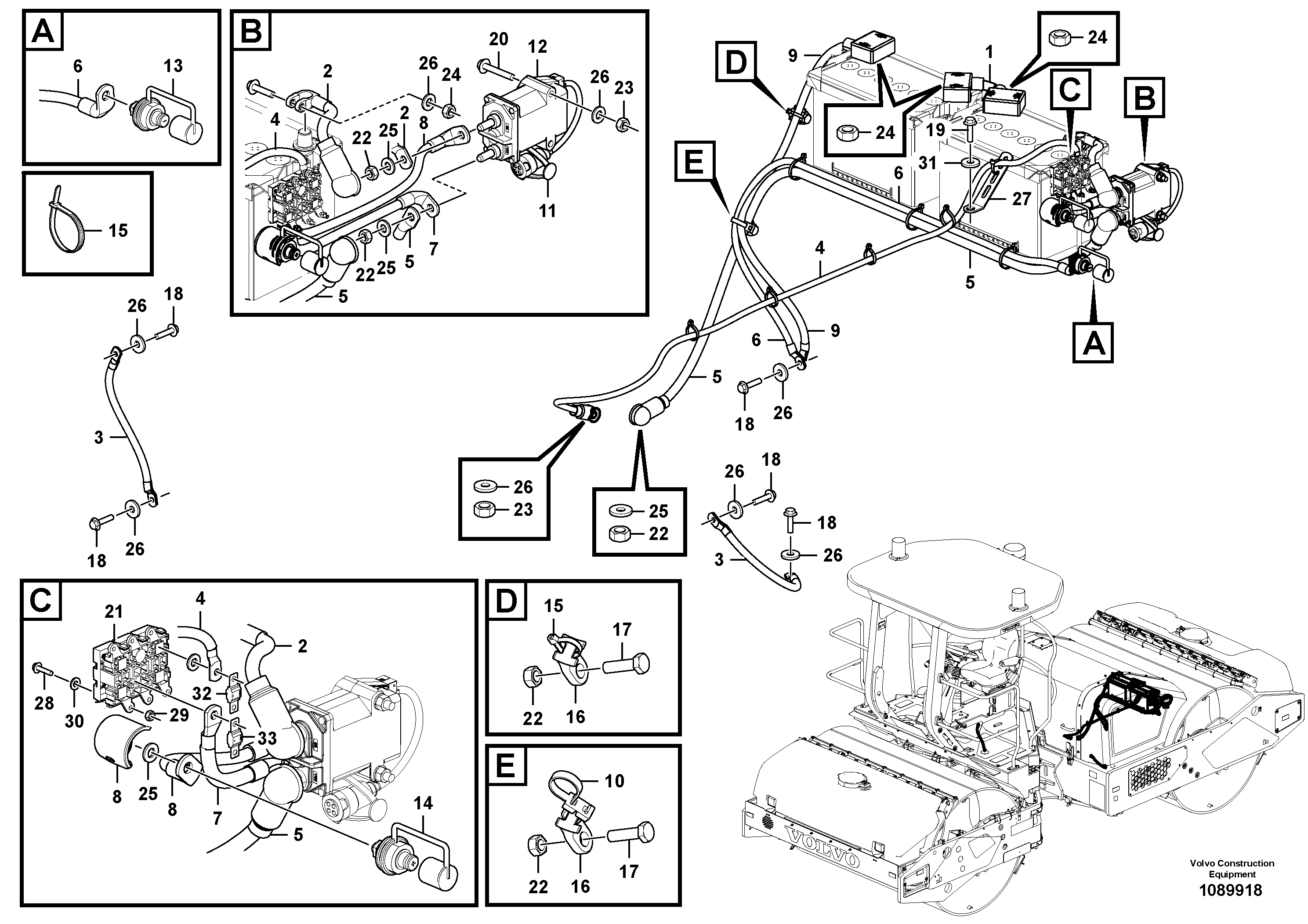 Seat frame VOE965581 VOLVO