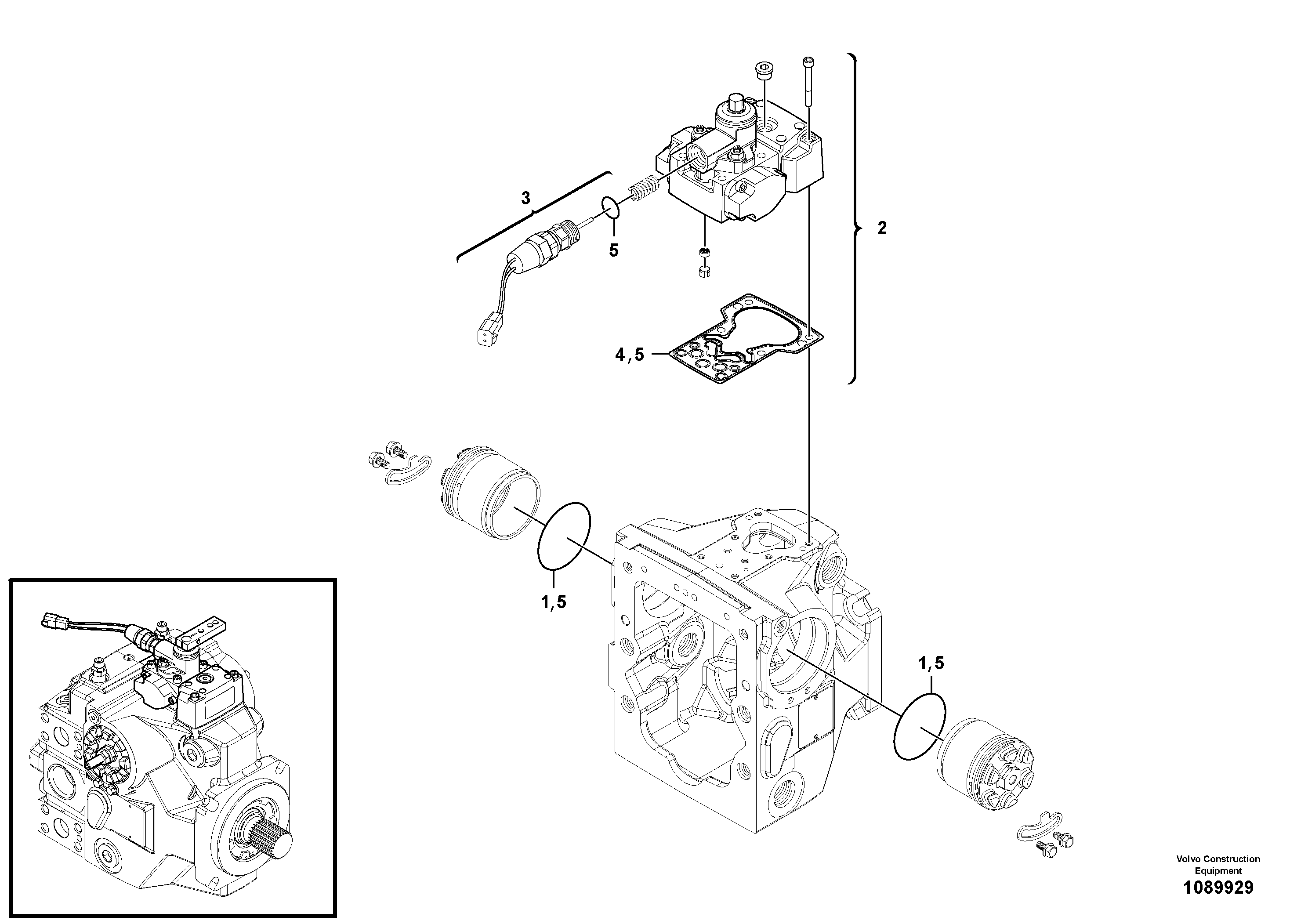 Clutch, reverse,4:th VOE17485334 VOLVO