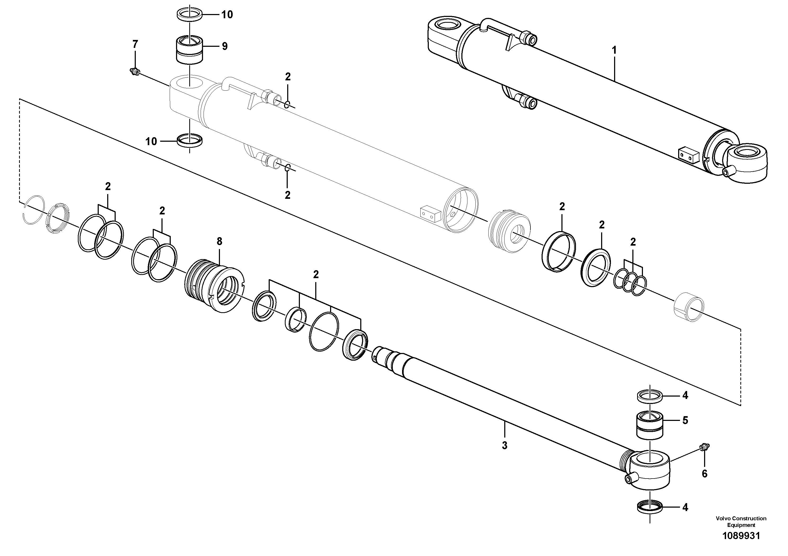 Ключевой жетон VOE17458652 VOLVO