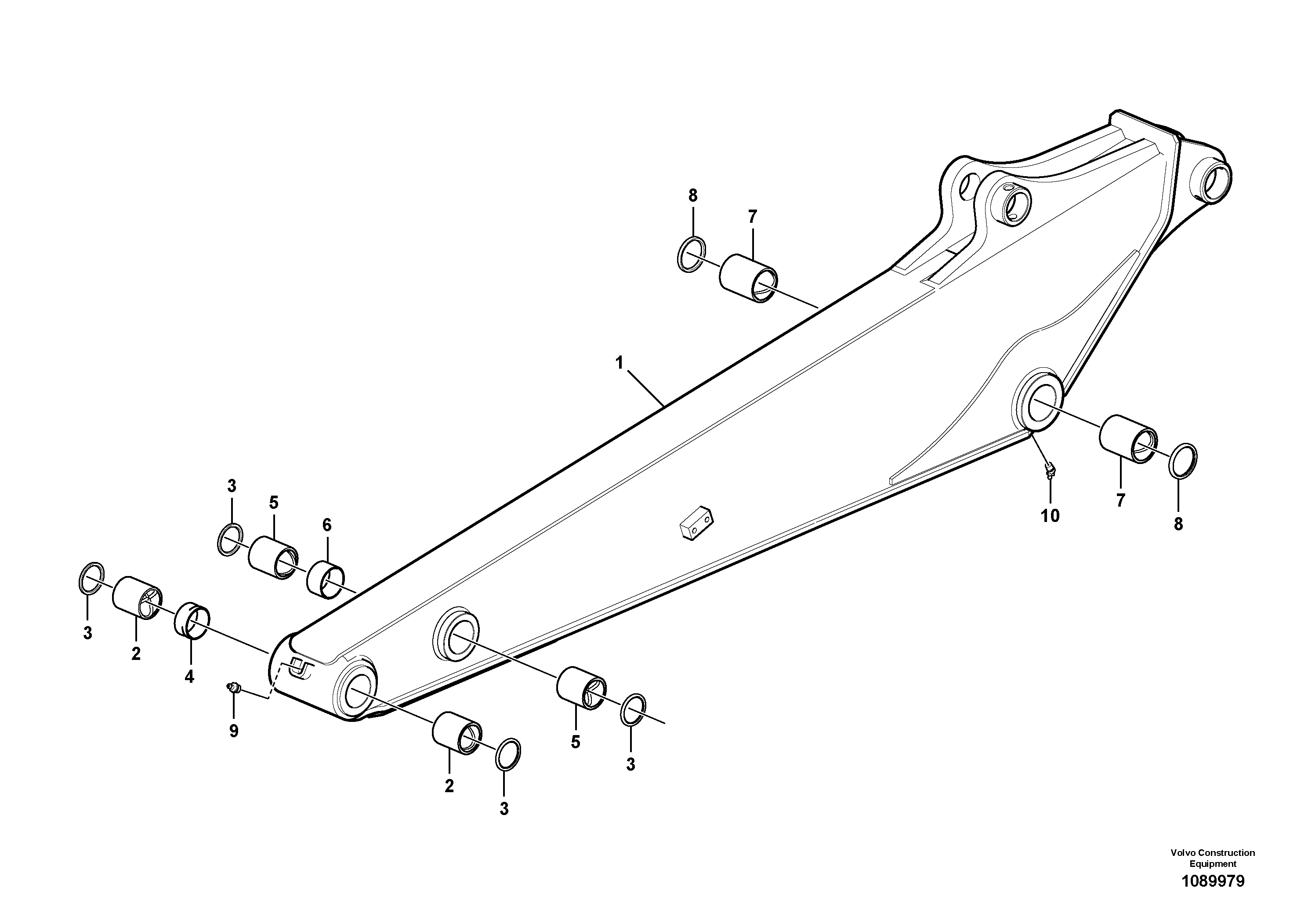 Disc wheel - ET 30 VOE14723791 VOLVO
