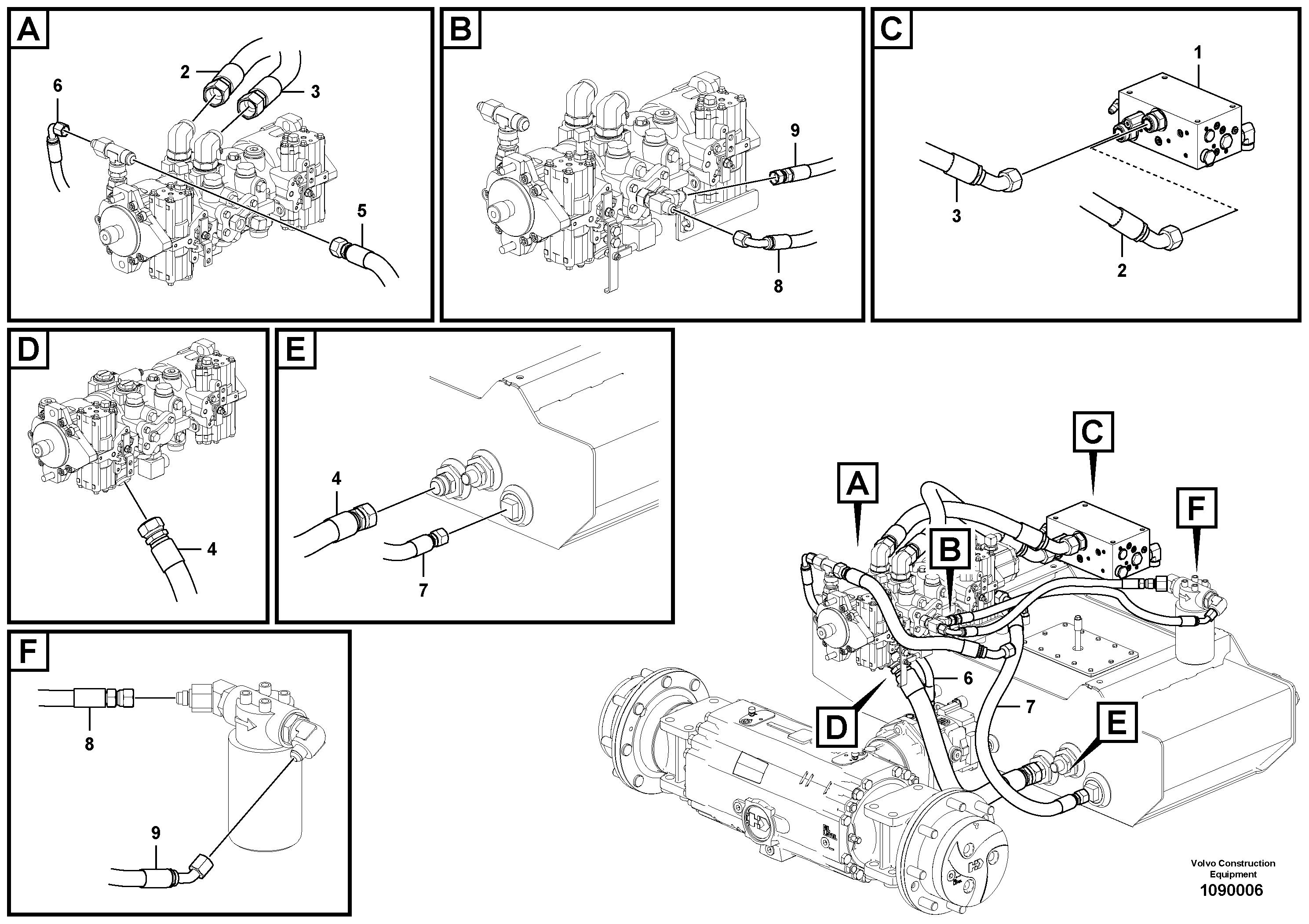 Timing gear casing VOE12759019 VOLVO
