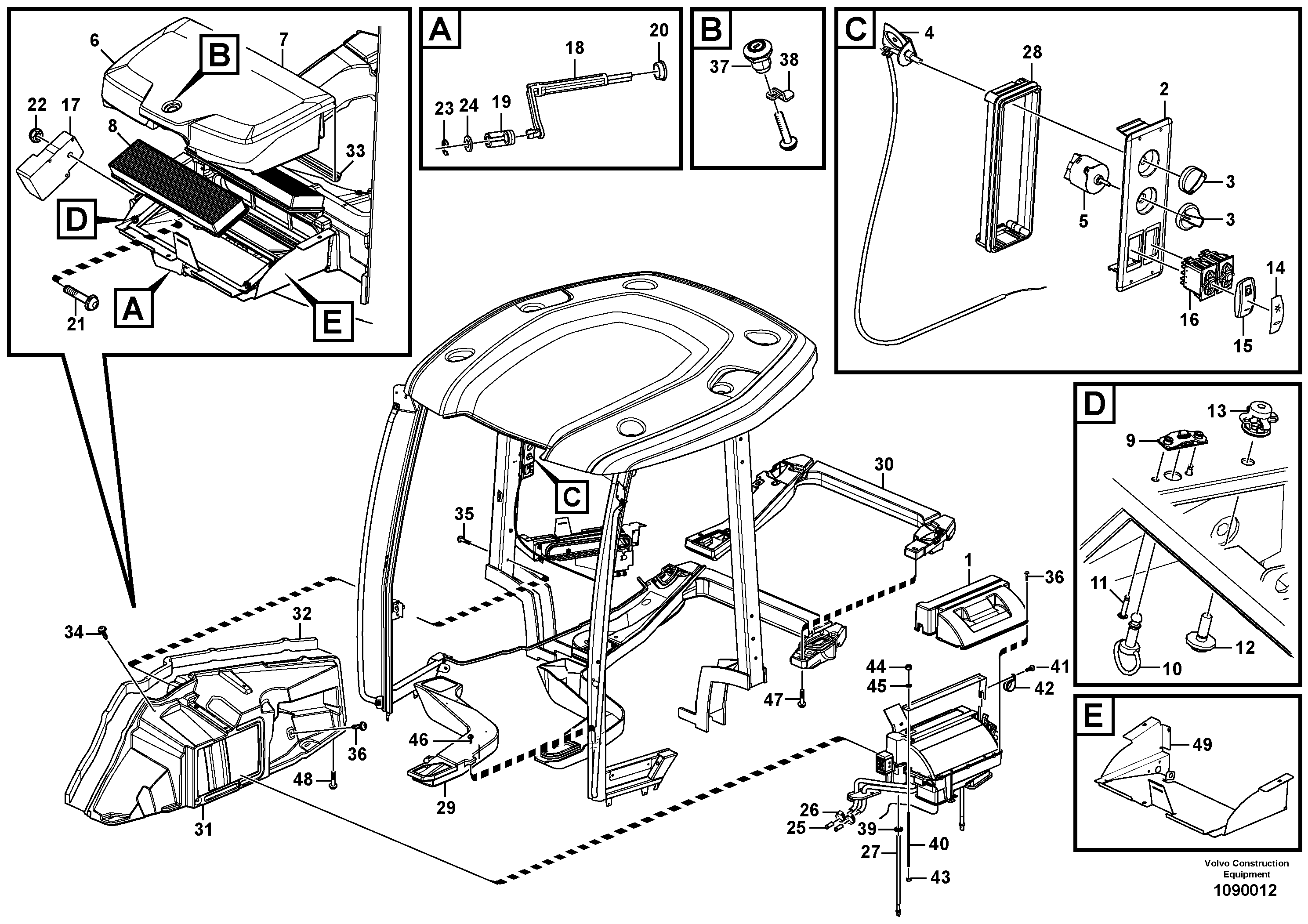 Water Tank VOE13974904 VOLVO