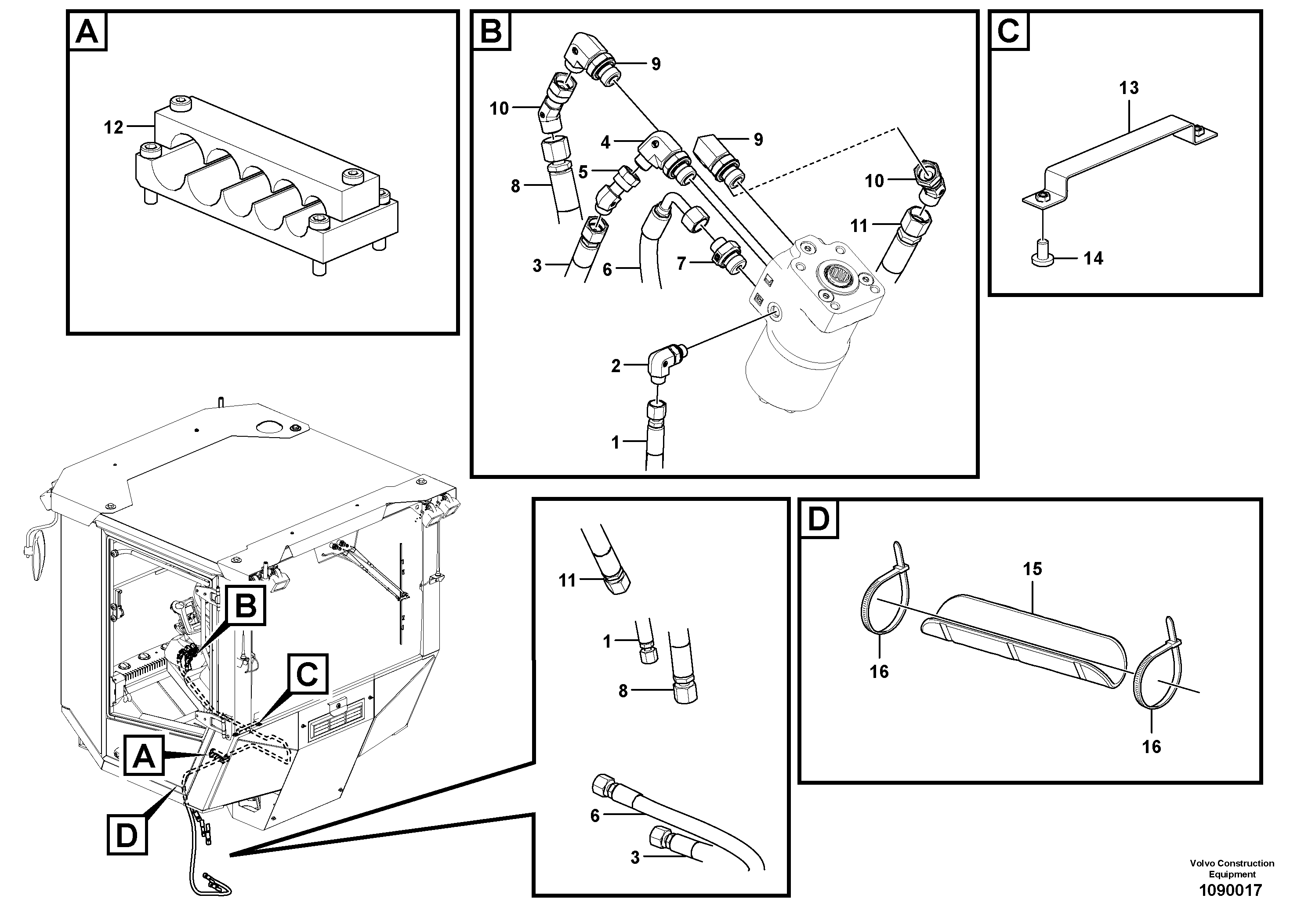 Adapter Kit VOE17454598 VOLVO