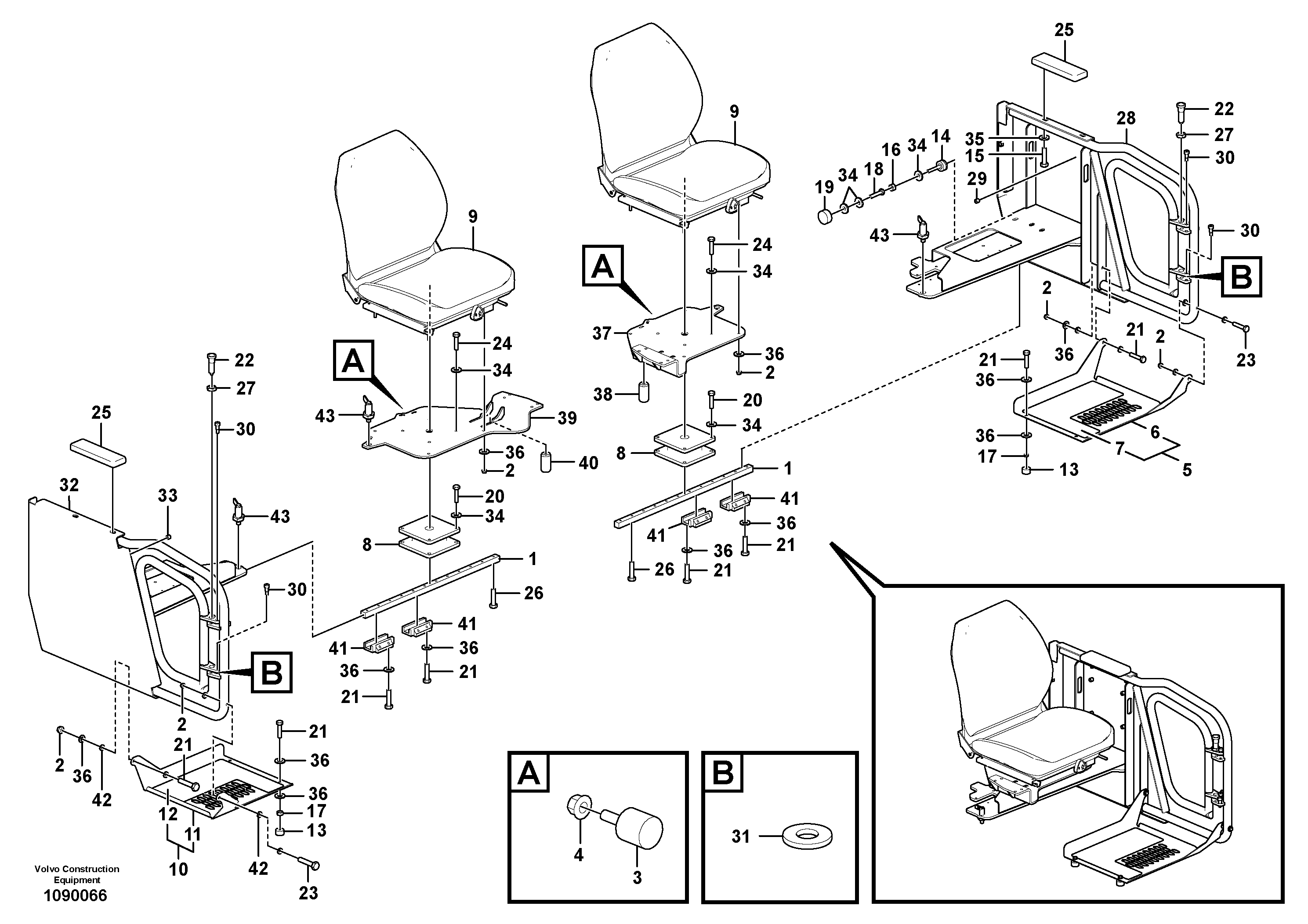 Pulley, water pump VOE12759107 VOLVO
