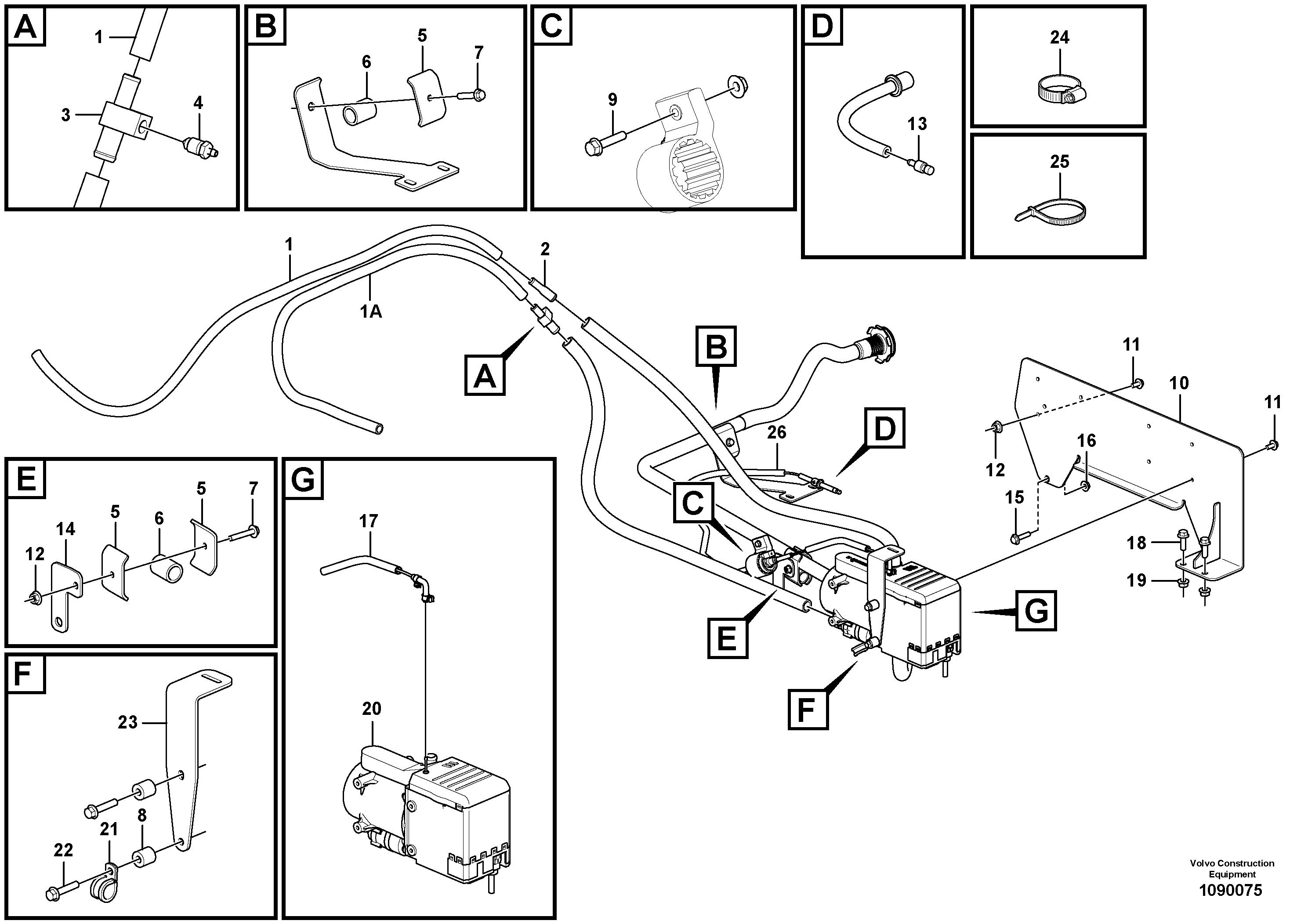 Bracket VOE16869342 VOLVO