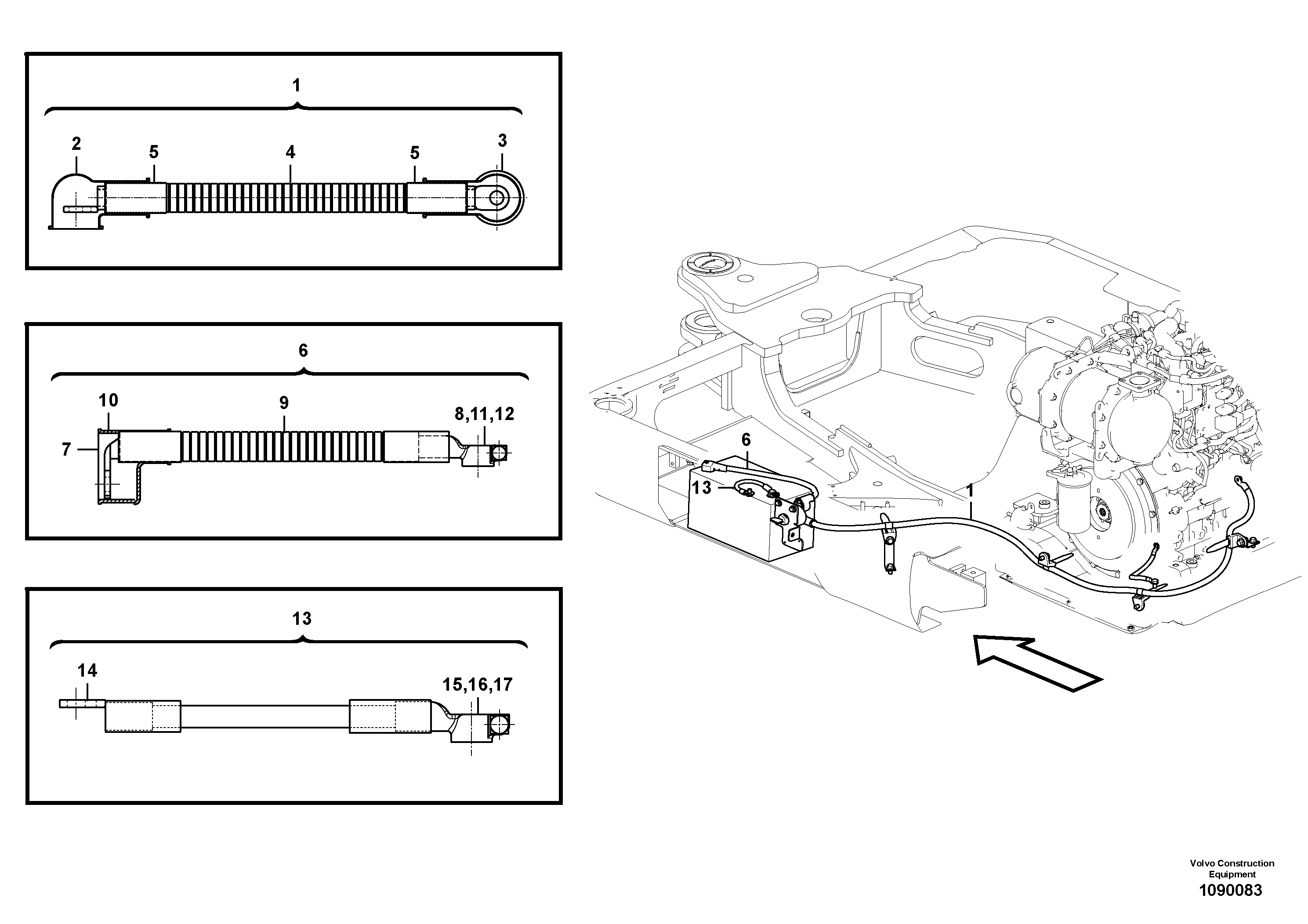 Support Section VOE980085 VOLVO