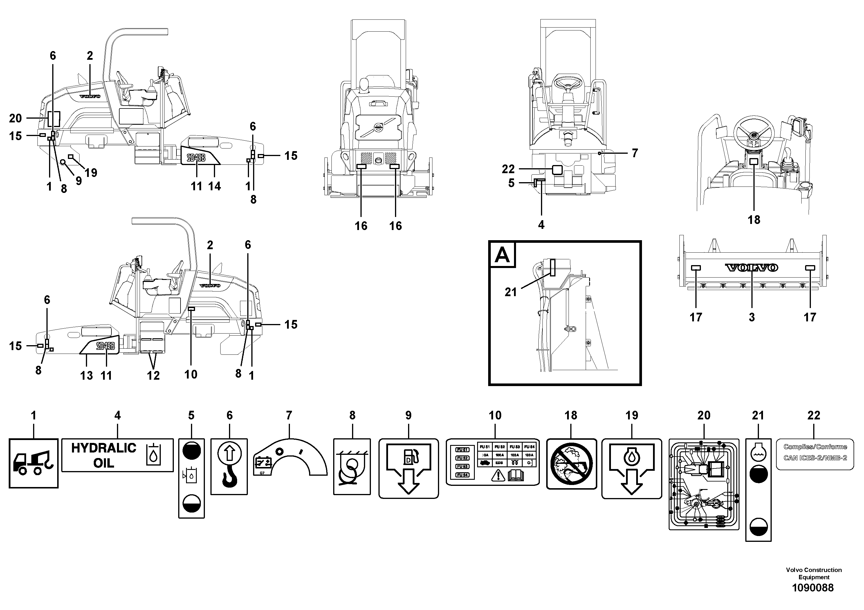 Cylinder Block VOE12835910 VOLVO