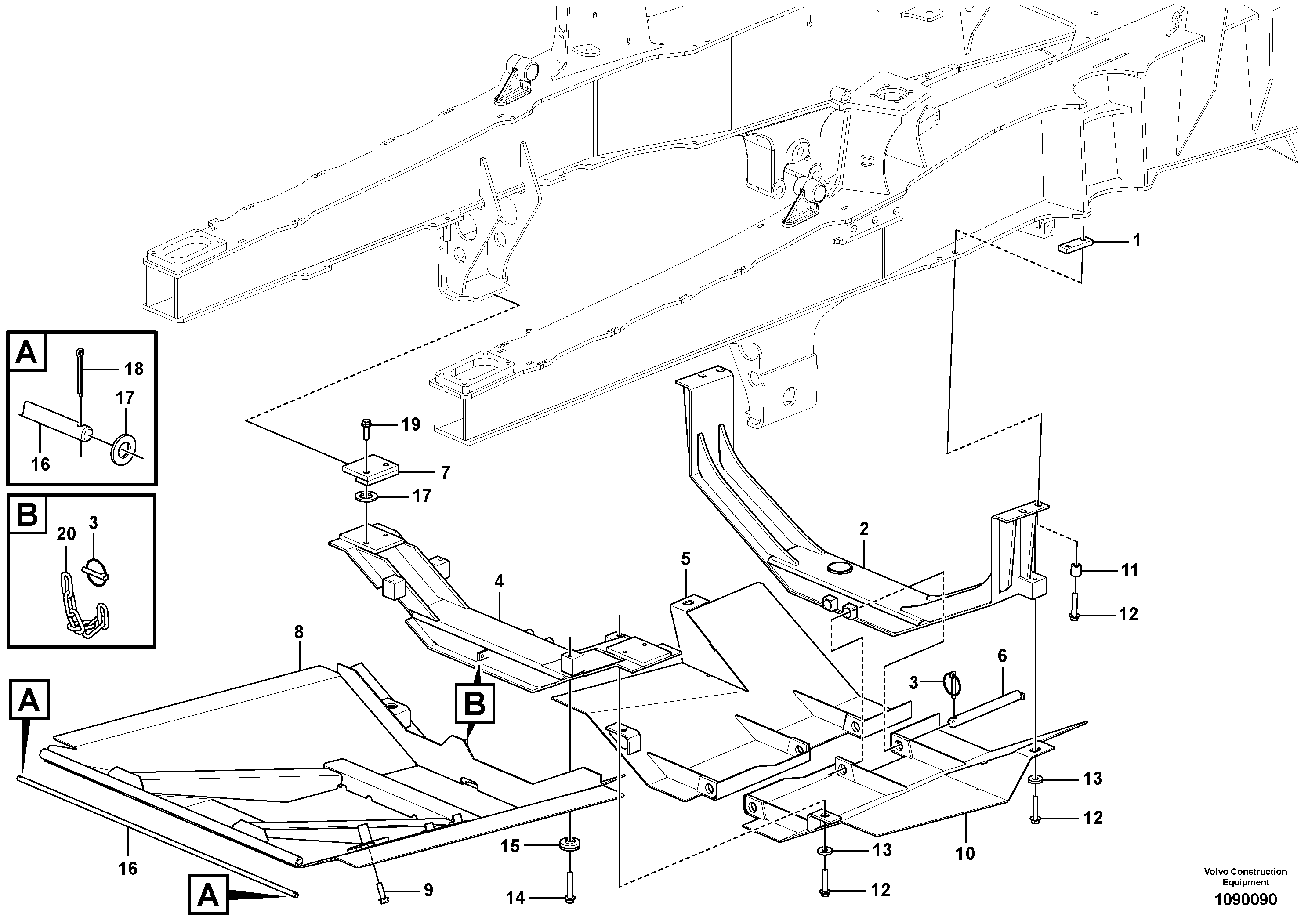 Испаритель VOE16881055 VOLVO