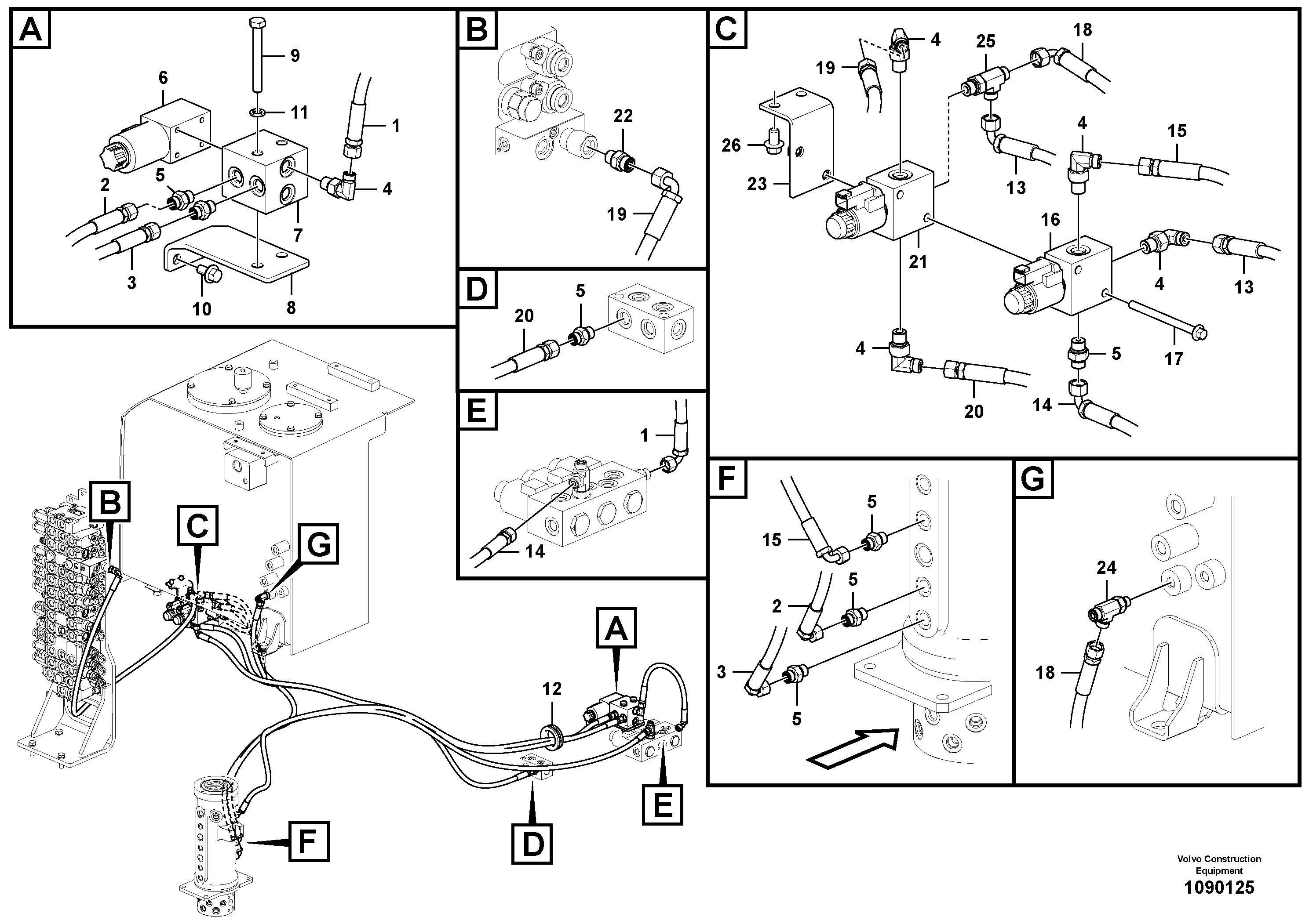 Seat frame VOE14718364 VOLVO