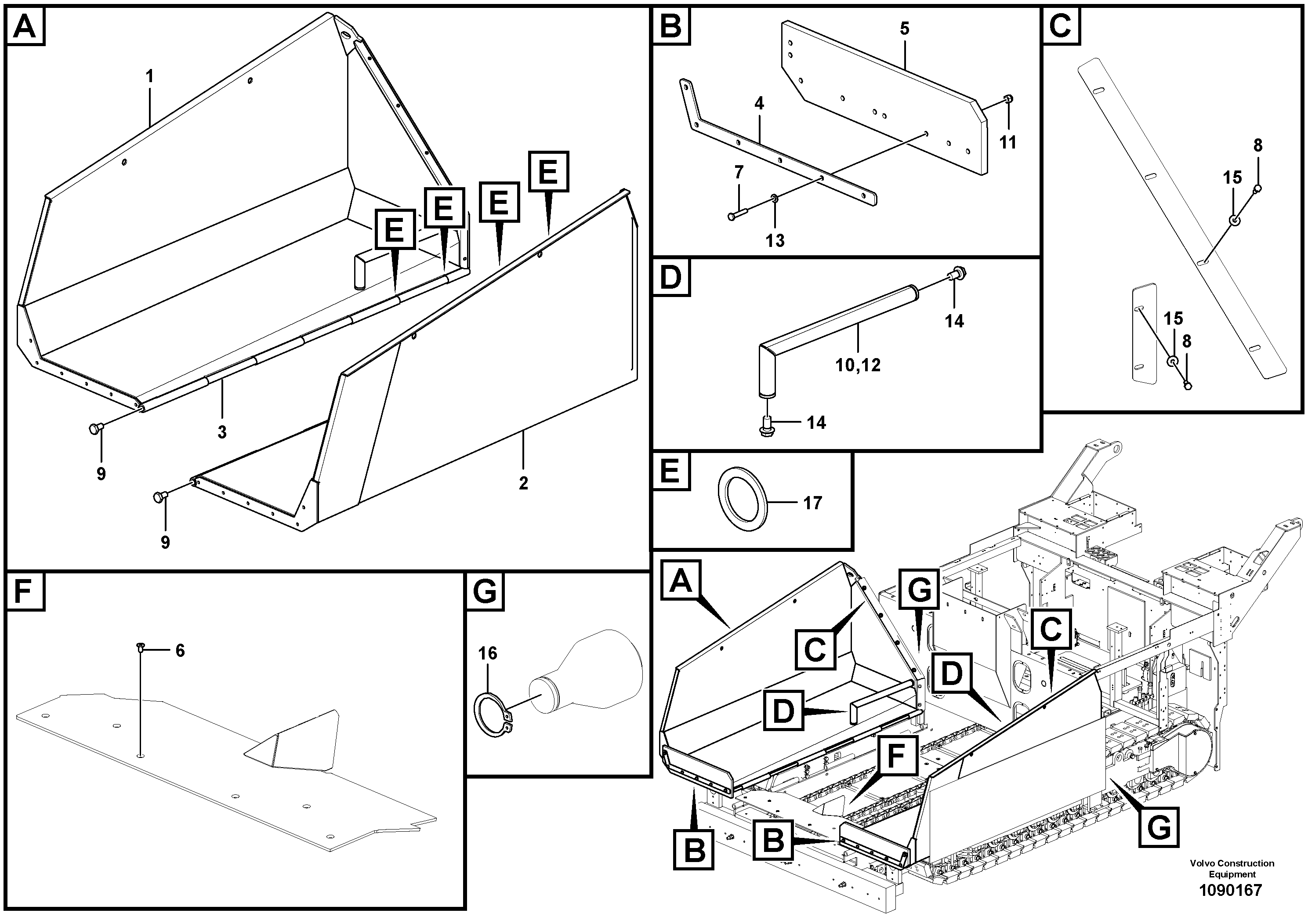 Pump gearbox VOE12769054 VOLVO