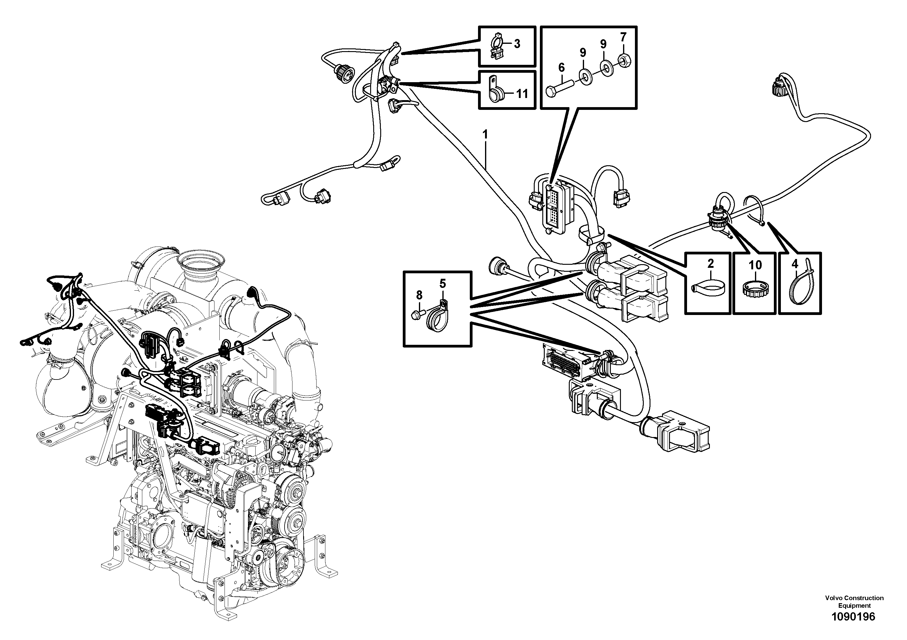 Support Leg VOE12826894 VOLVO