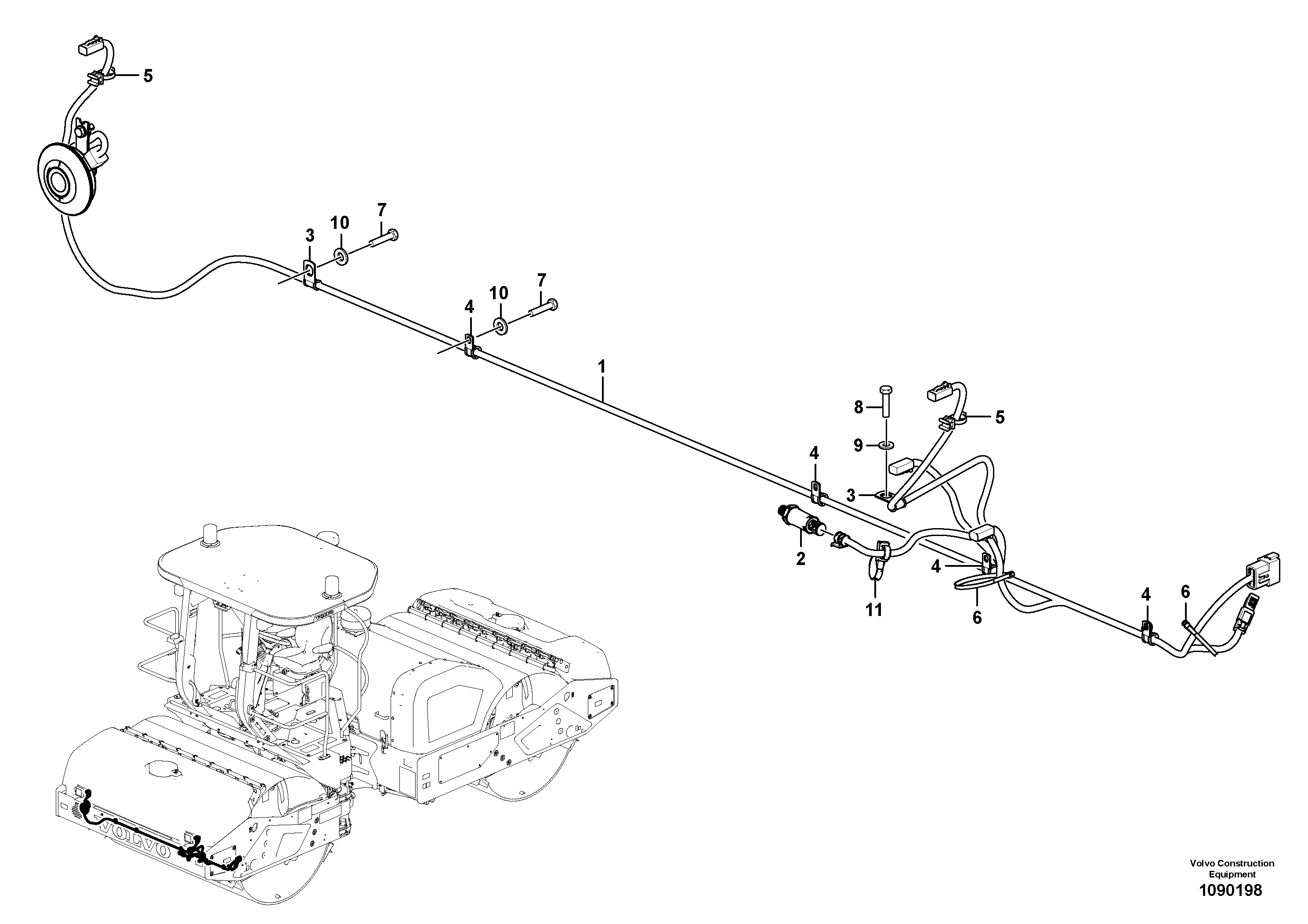 Joint Nipple VOE12834084 VOLVO