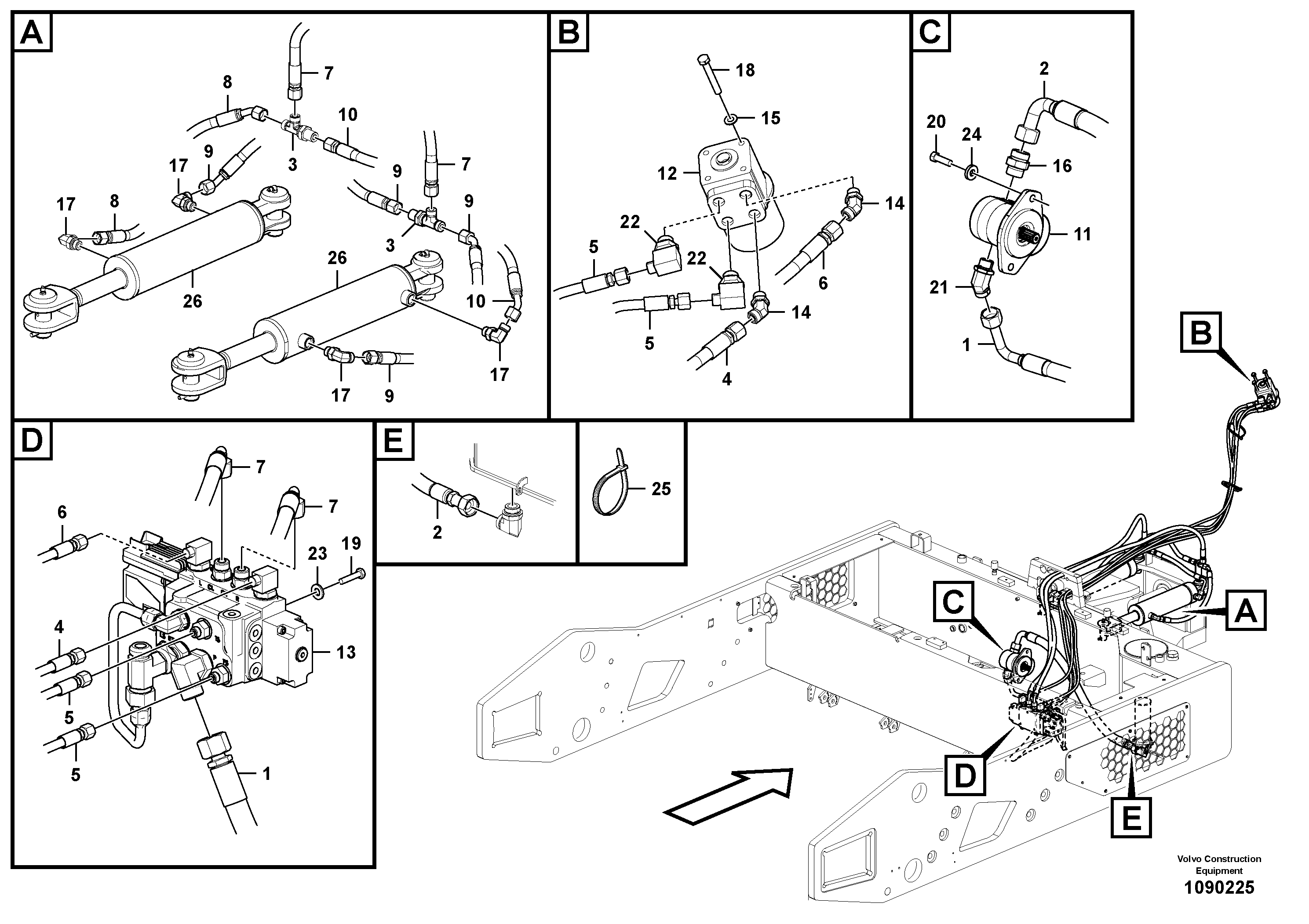 Timing gear casing RM59294199 VOLVO