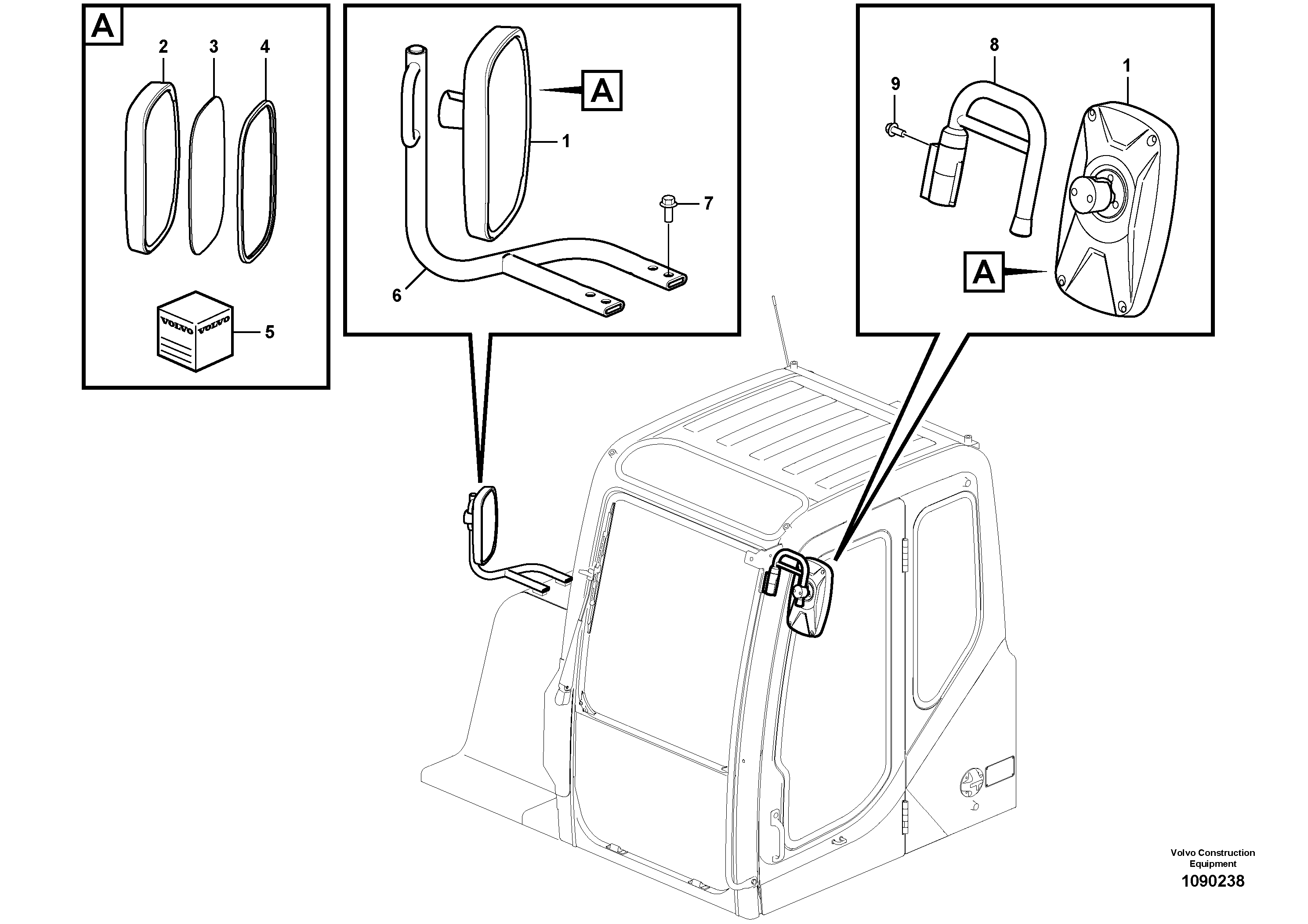 Cable harness,upper.s VOE14713012 VOLVO