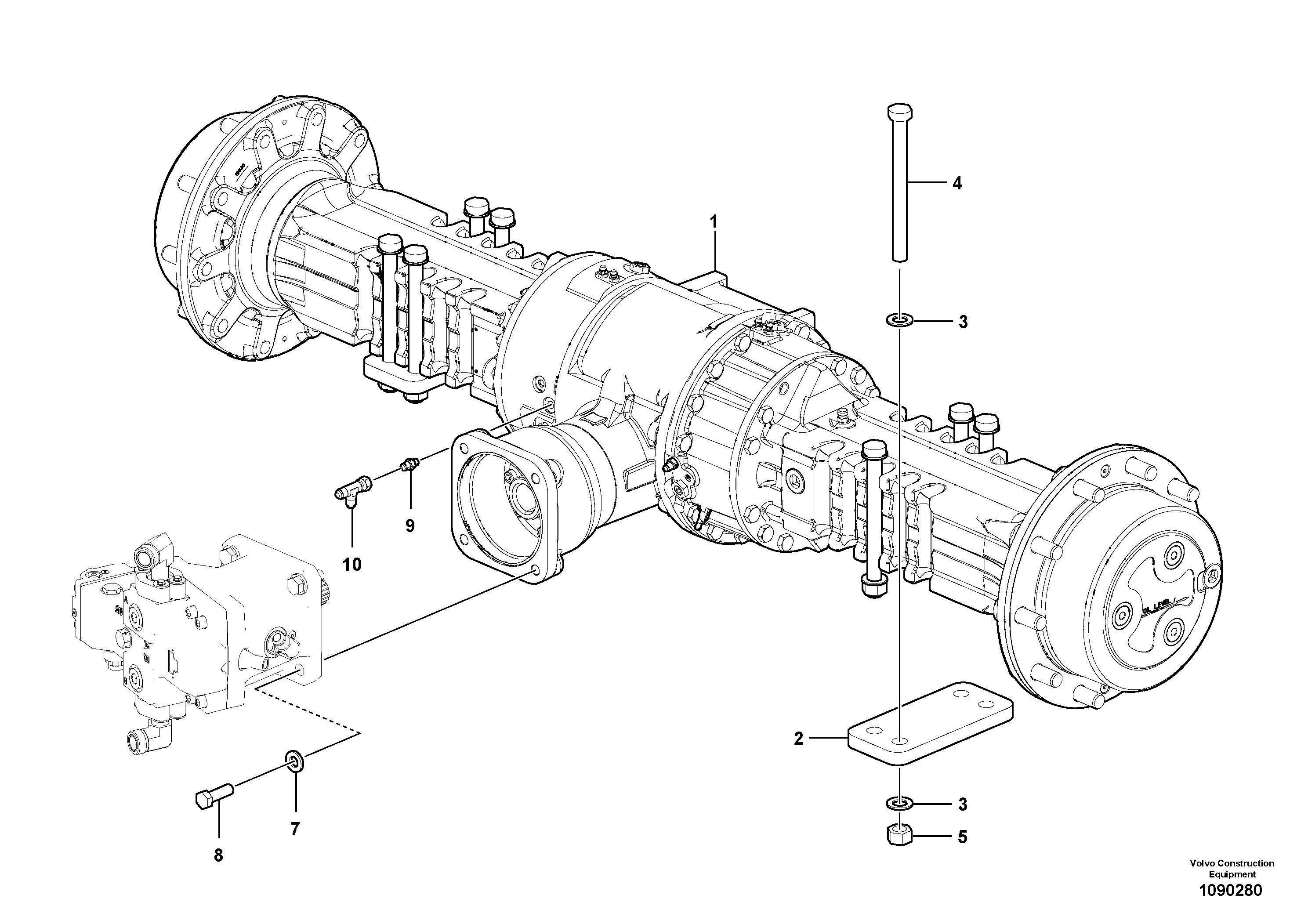 Adapter Kit VOE12823580 VOLVO
