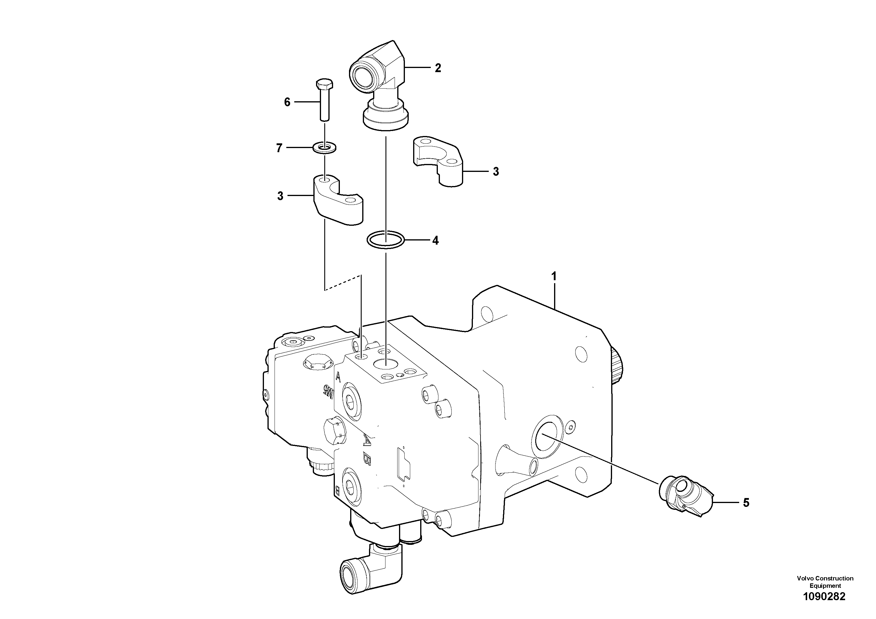 Opr Cylinder VOE12819119 VOLVO