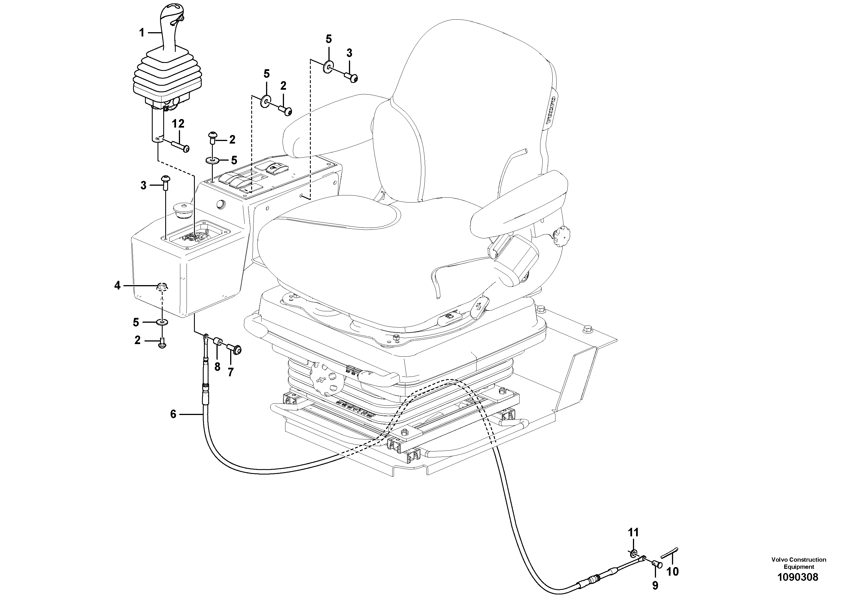 Crawler track VOE907813 VOLVO
