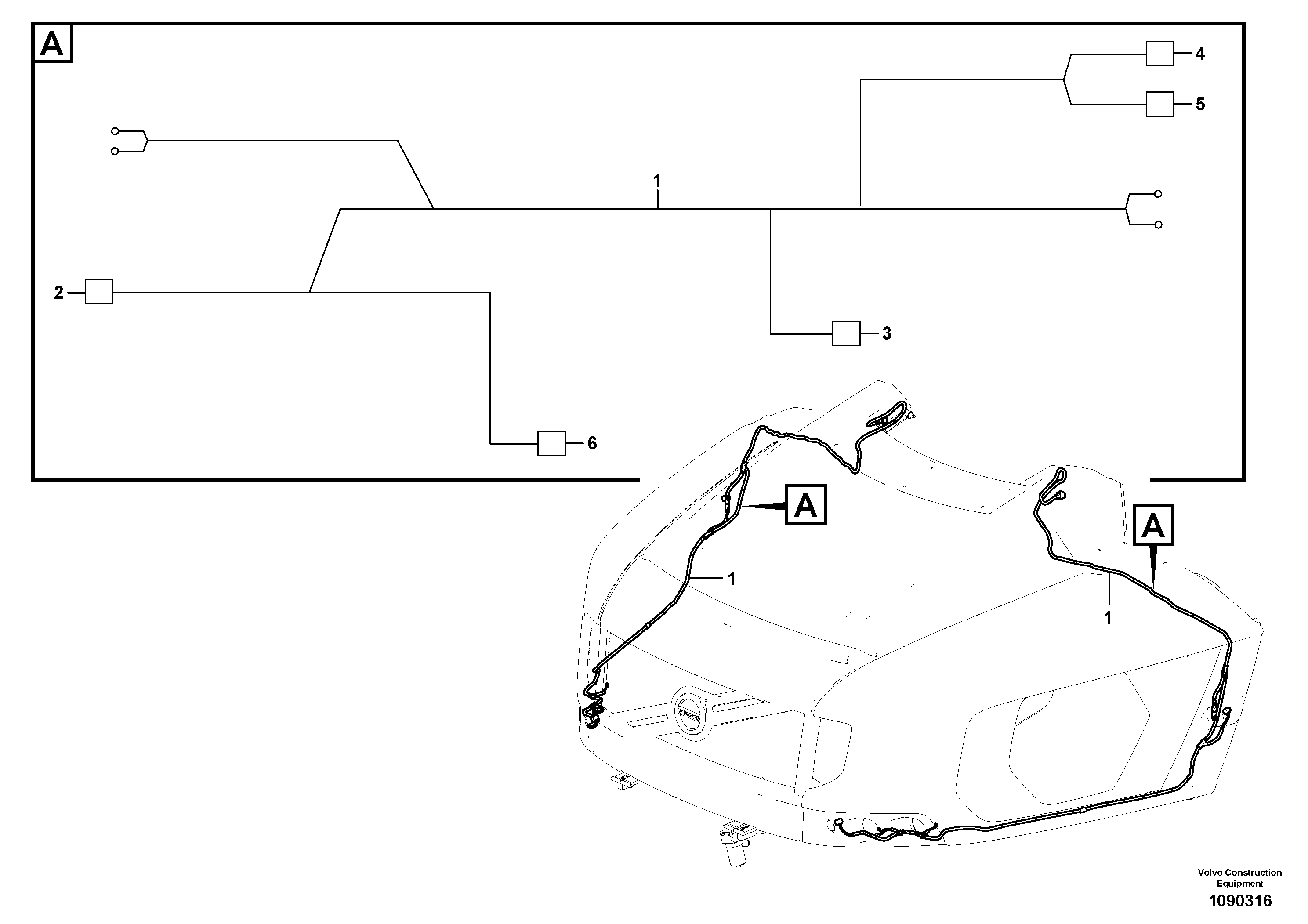 Support Leg VOE17425925 VOLVO