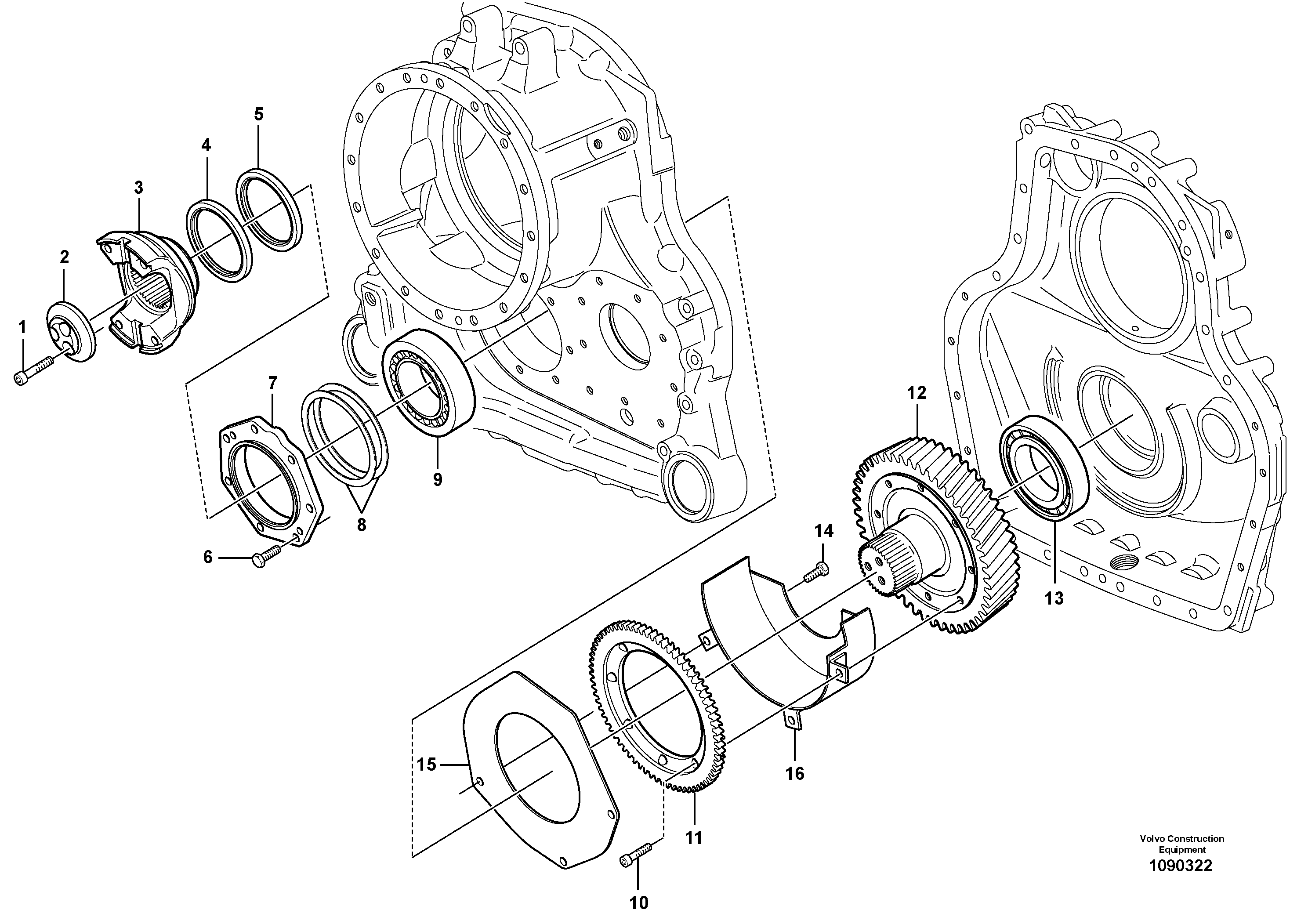 Six point socket screw VOE17484319 VOLVO