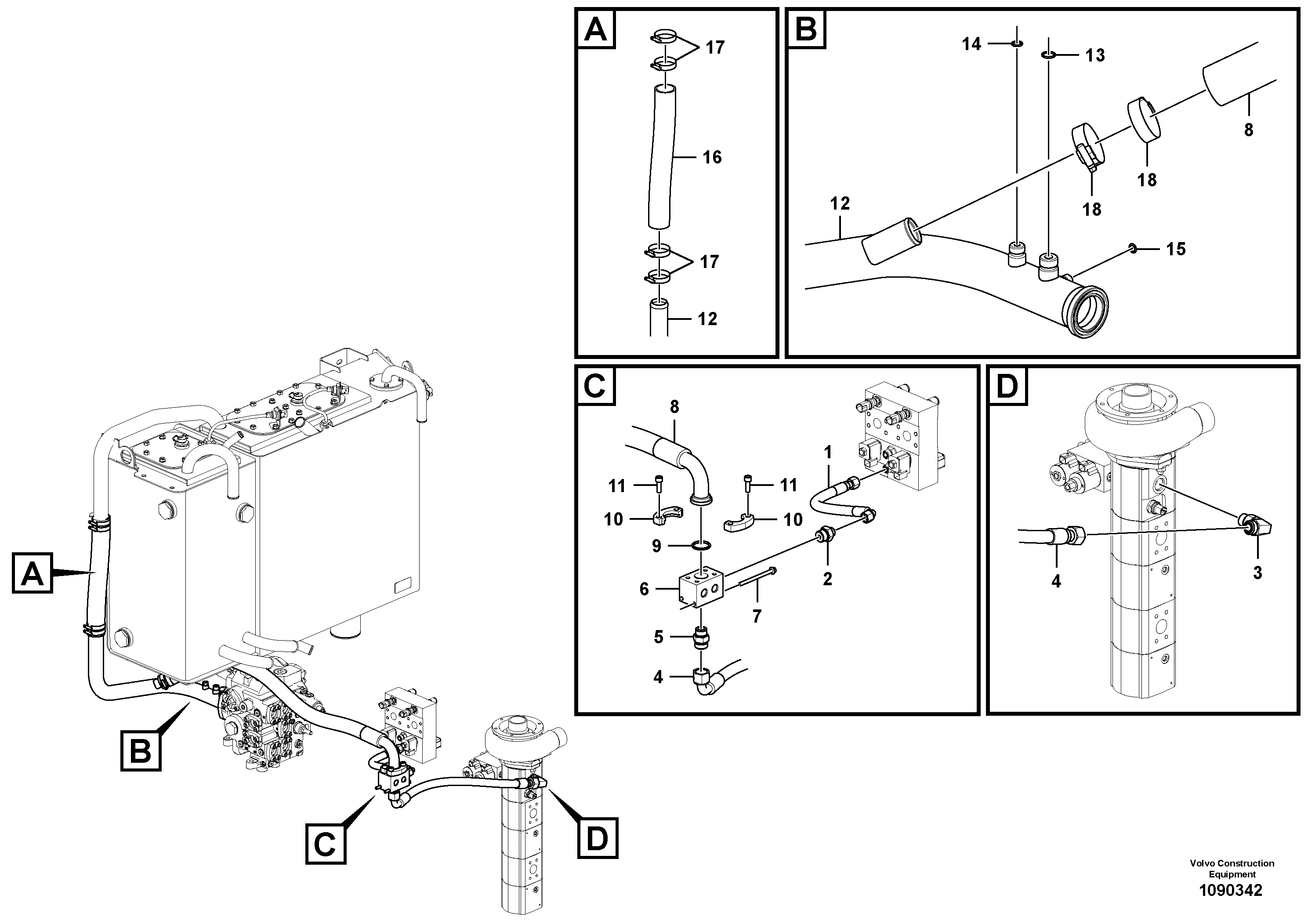 Hydr Diagram VOE17404683 VOLVO