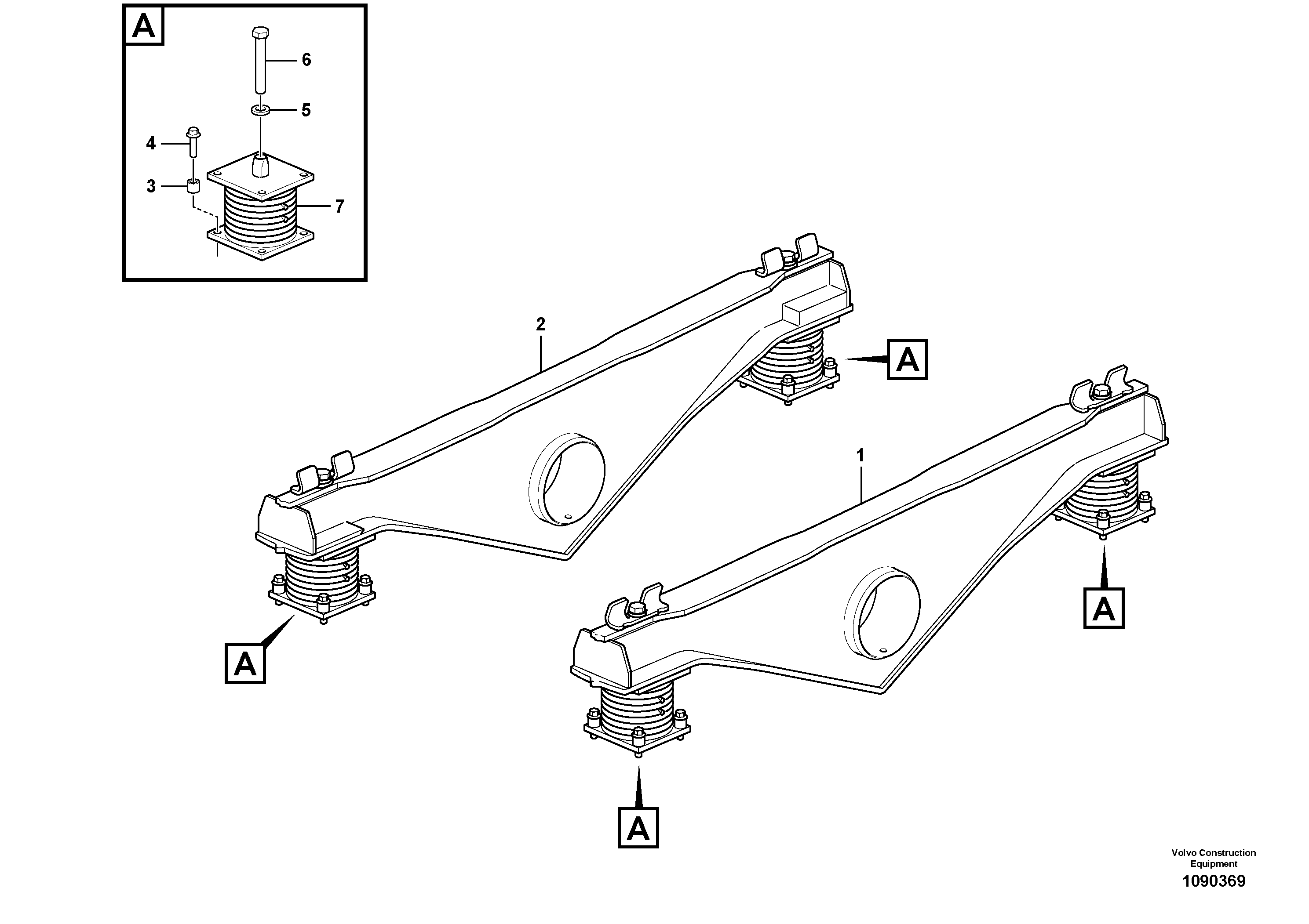 Disc brake VOE16908182 VOLVO