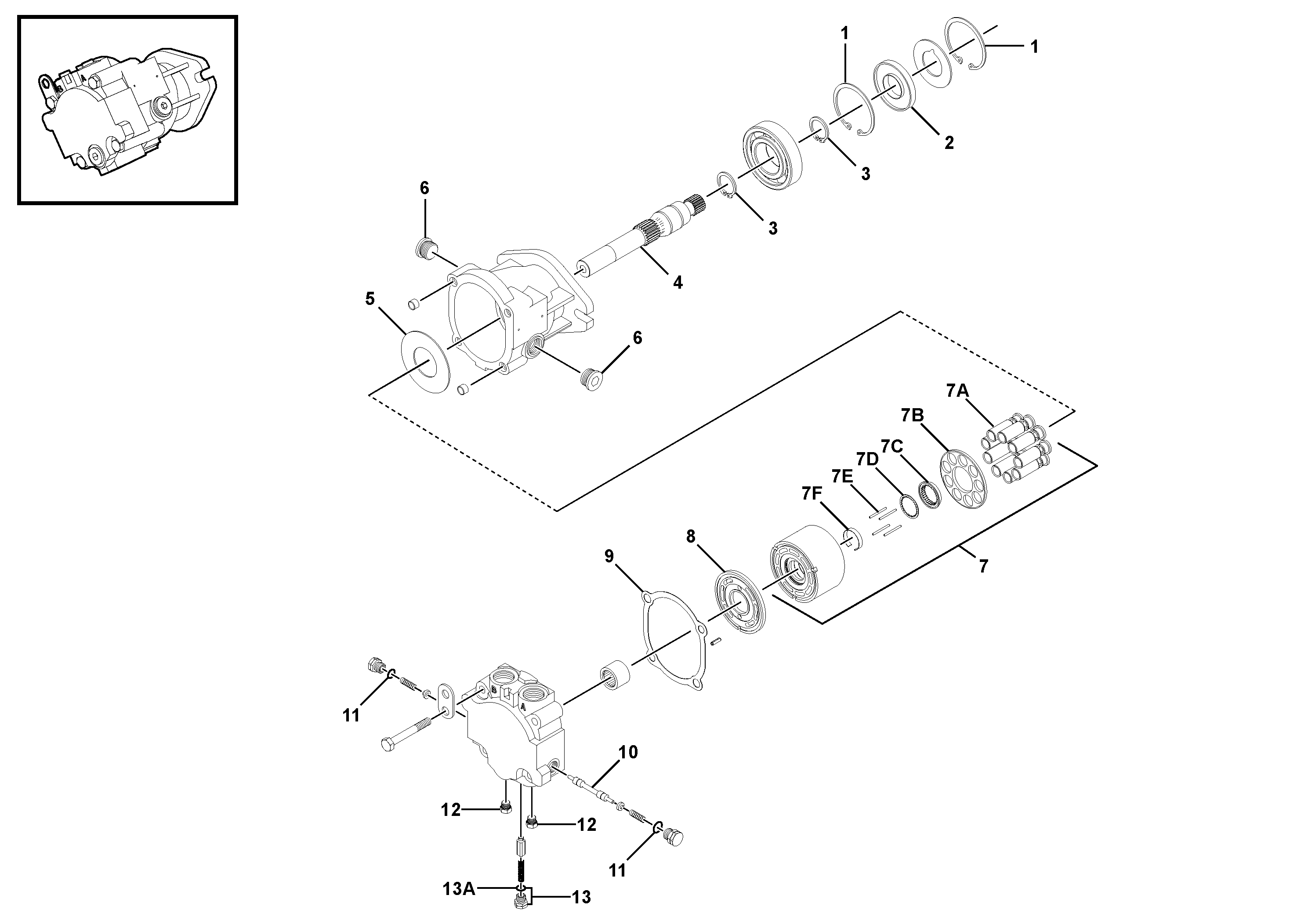 Opr Cylinder VOE12824935 VOLVO