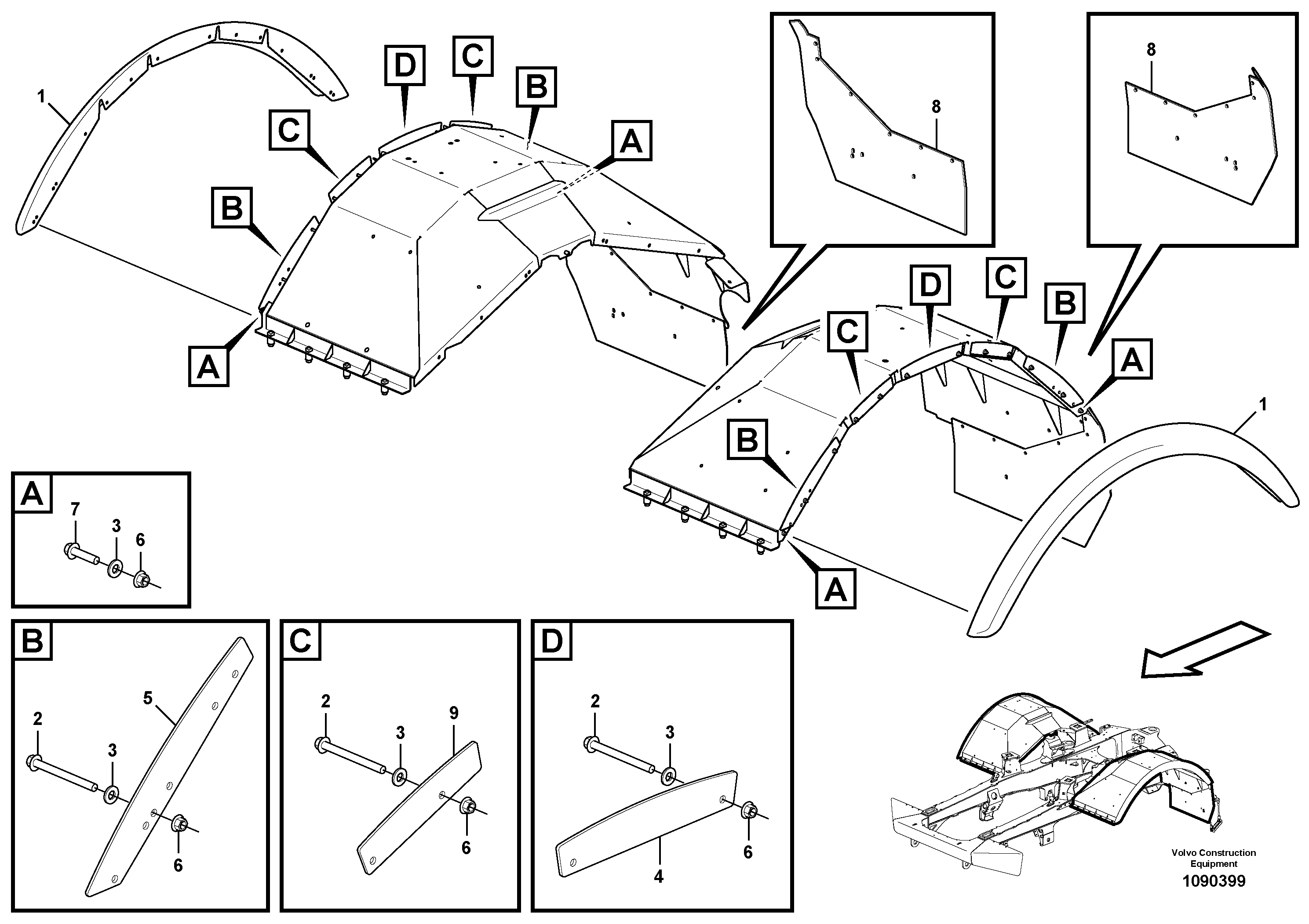 Hip Belt VOE16833665 VOLVO