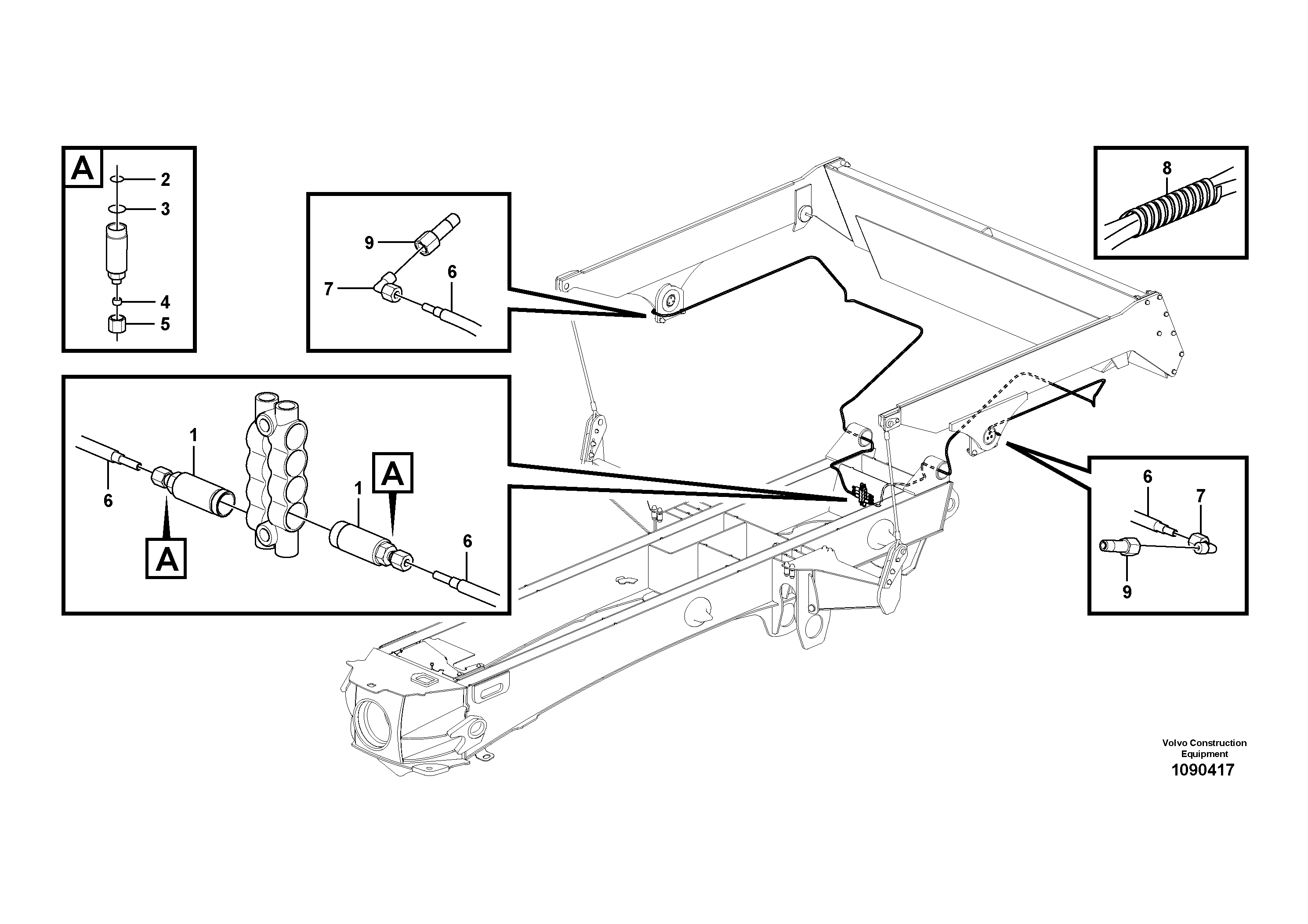 Timing gear casing VOE16806879 VOLVO