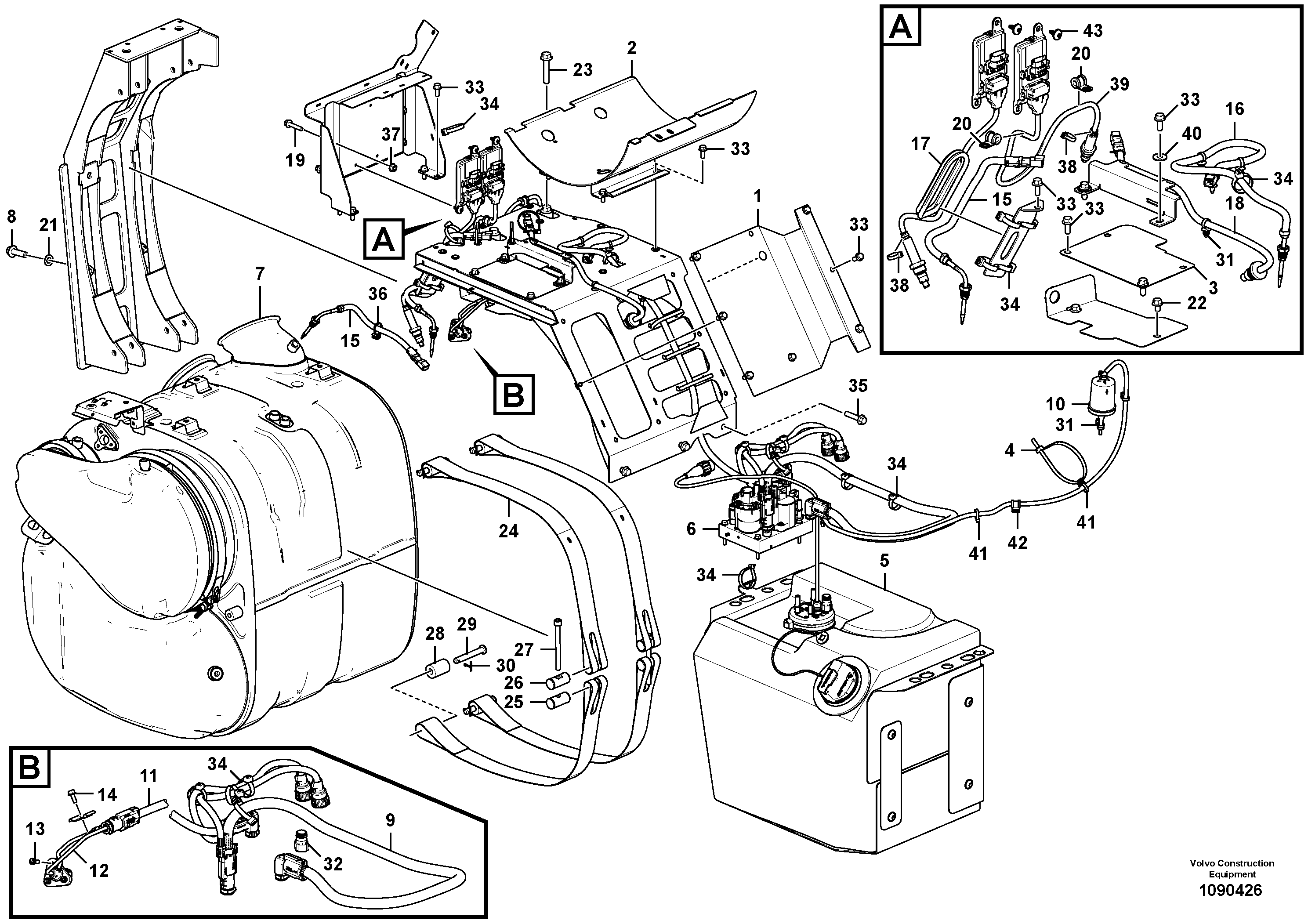 Heater VOE22308770 VOLVO