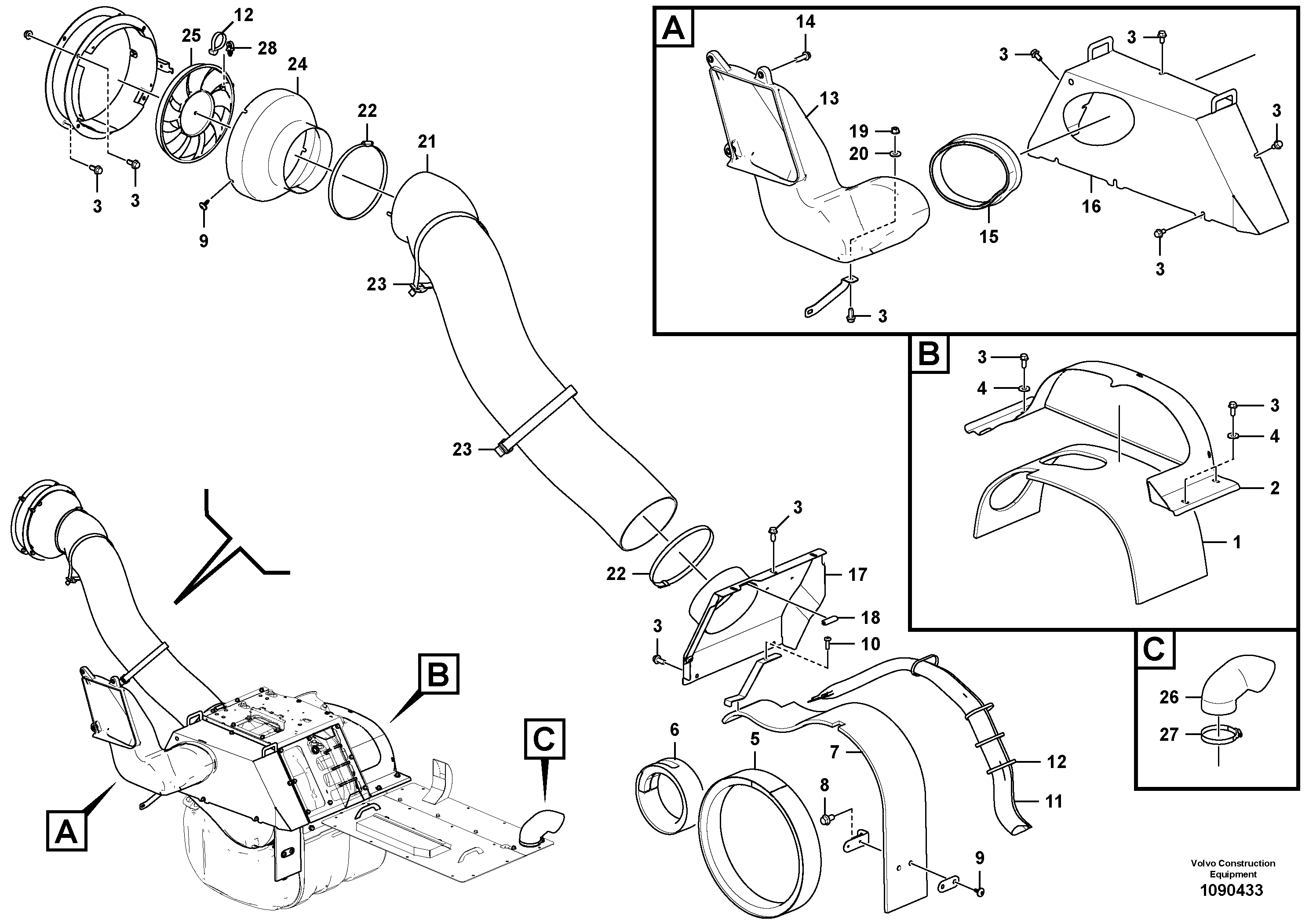 Locking wire VOE16852568 VOLVO